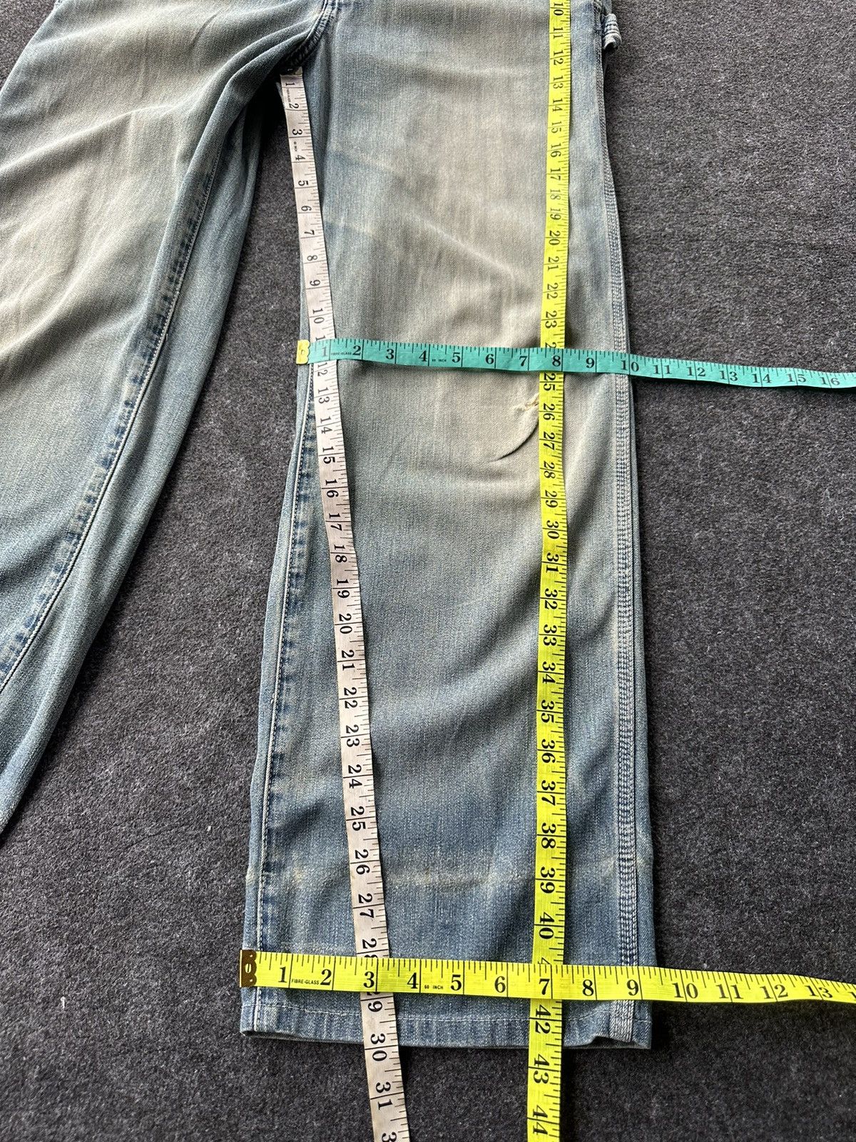 Carhartt Vintage Wrangler Blue Bell Overall Denim W30-32 D256 Size US 30 / EU 46 - 15 Thumbnail