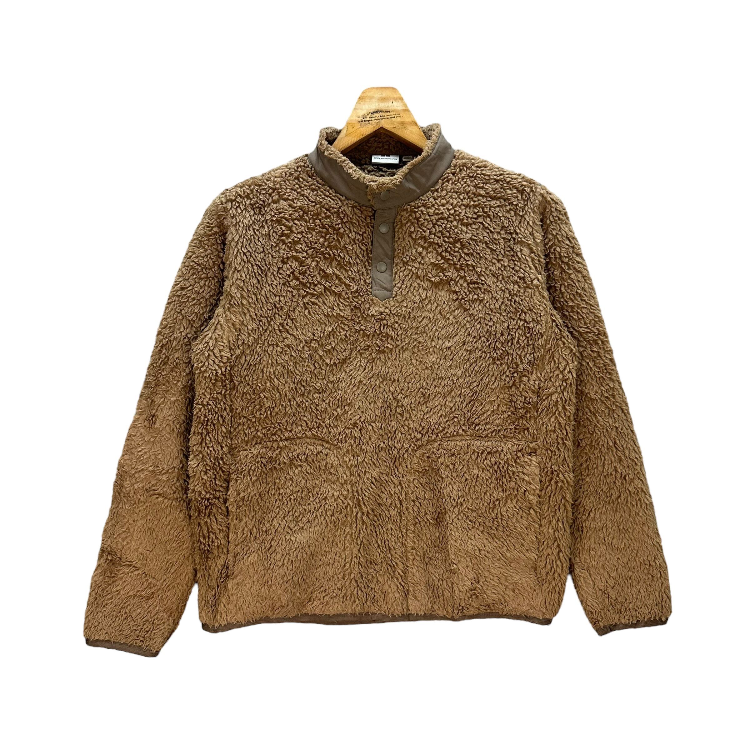Uniqlo × White Mountaineering White Mountaineering Half Button Turtle Neck Fleece #8977-44 Size US S / EU 44-46 / 1 - 1 Thumbnail