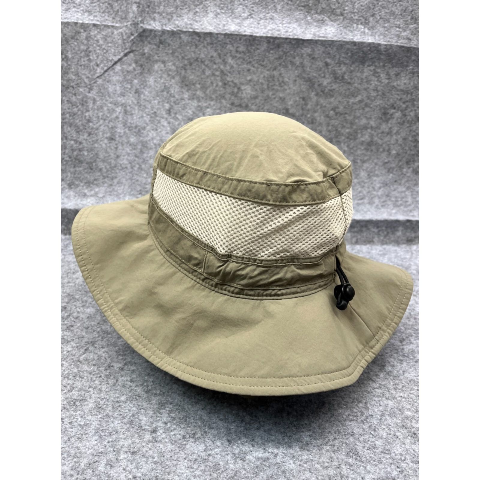 Vintage Columbia Sun Bucket Hat Adult One Size Green Nylon Polyester Lined Camp Outdoors Hat/Cap Mens Womens Unisex Size ONE SIZE - 5 Thumbnail