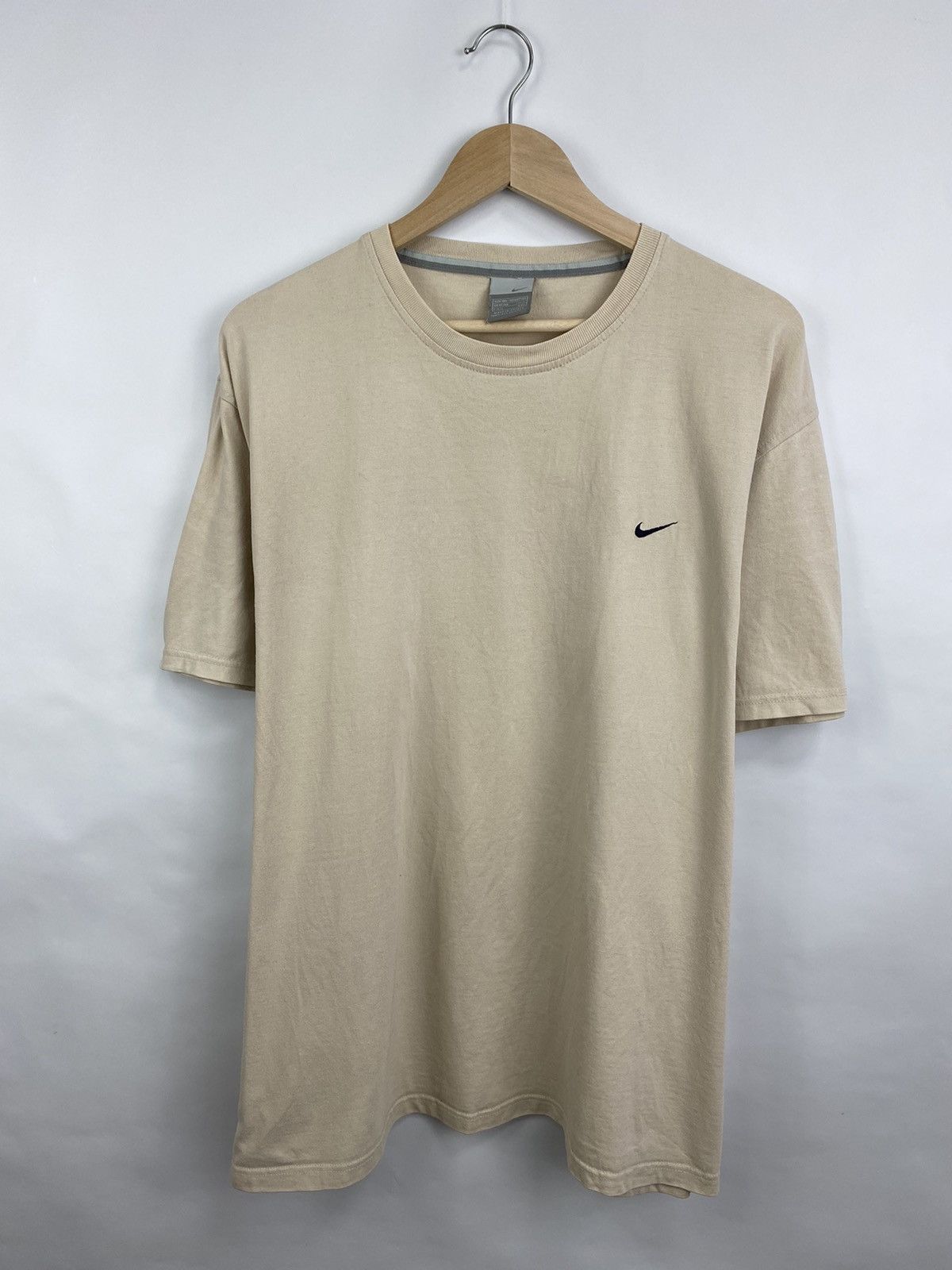 Nike × Vintage 🇺🇸 Vintage 90s Nike Swoosh Retro T-Shirt Rare Hype Y2K Size US XXL / EU 58 / 5 - 3 Thumbnail