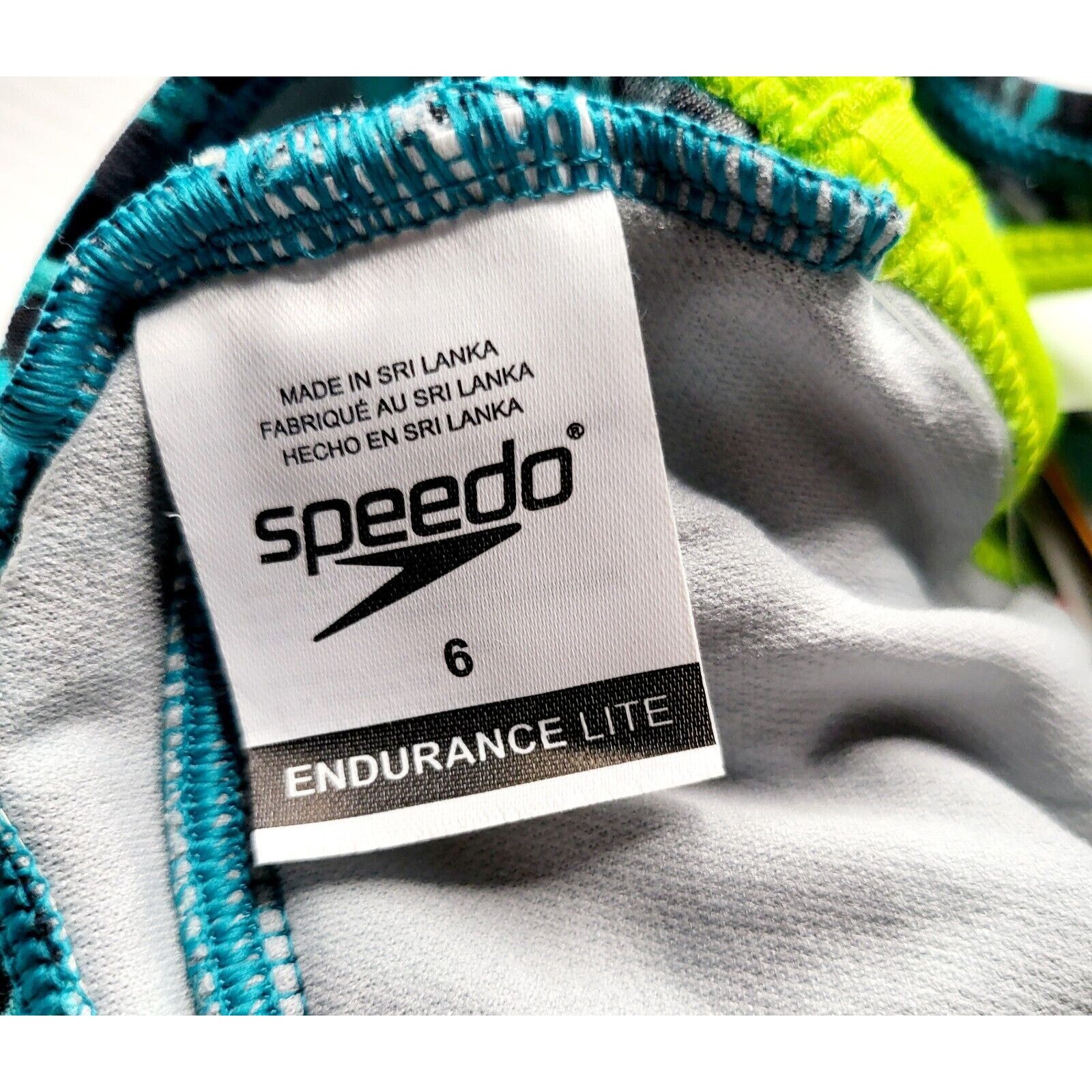 Speedo NWT SPEEDO Aqua Elite Lite Athletic Racerback Camo Size 6 Size M / US 6-8 / IT 42-44 - 7 Thumbnail