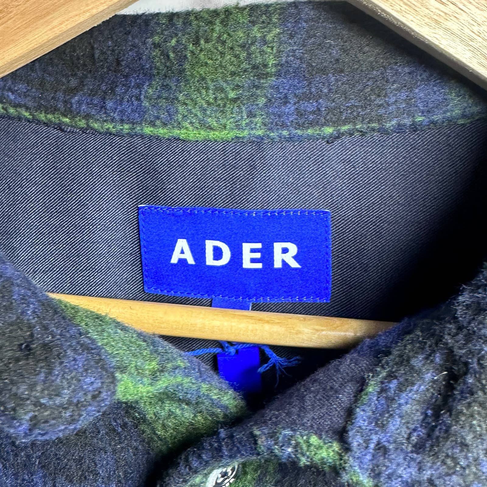 Ader Error F/W20 Swall Plaid Shirt Size US XL / EU 56 / 4 - 5 Thumbnail
