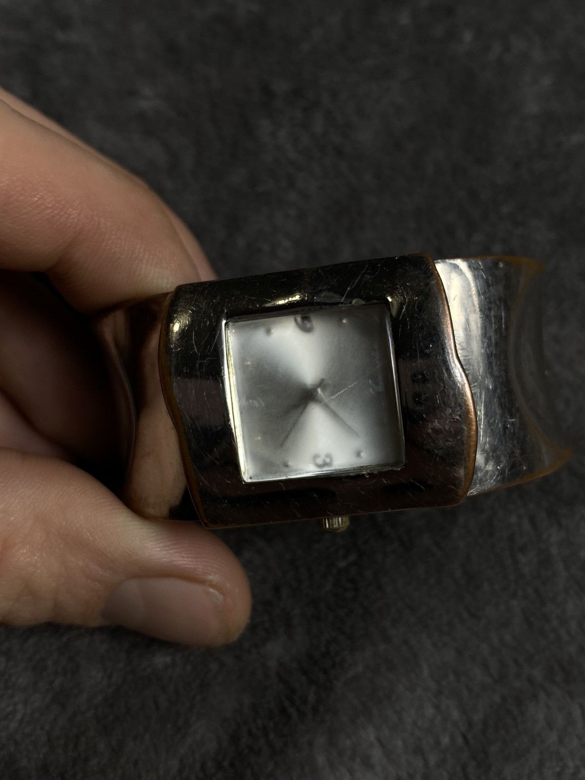 Japanese Brand × Jewelry × Vintage Futuristic Vintage Japanese Style Bracelet Watch - Work 100% Size ONE SIZE - 7 Thumbnail