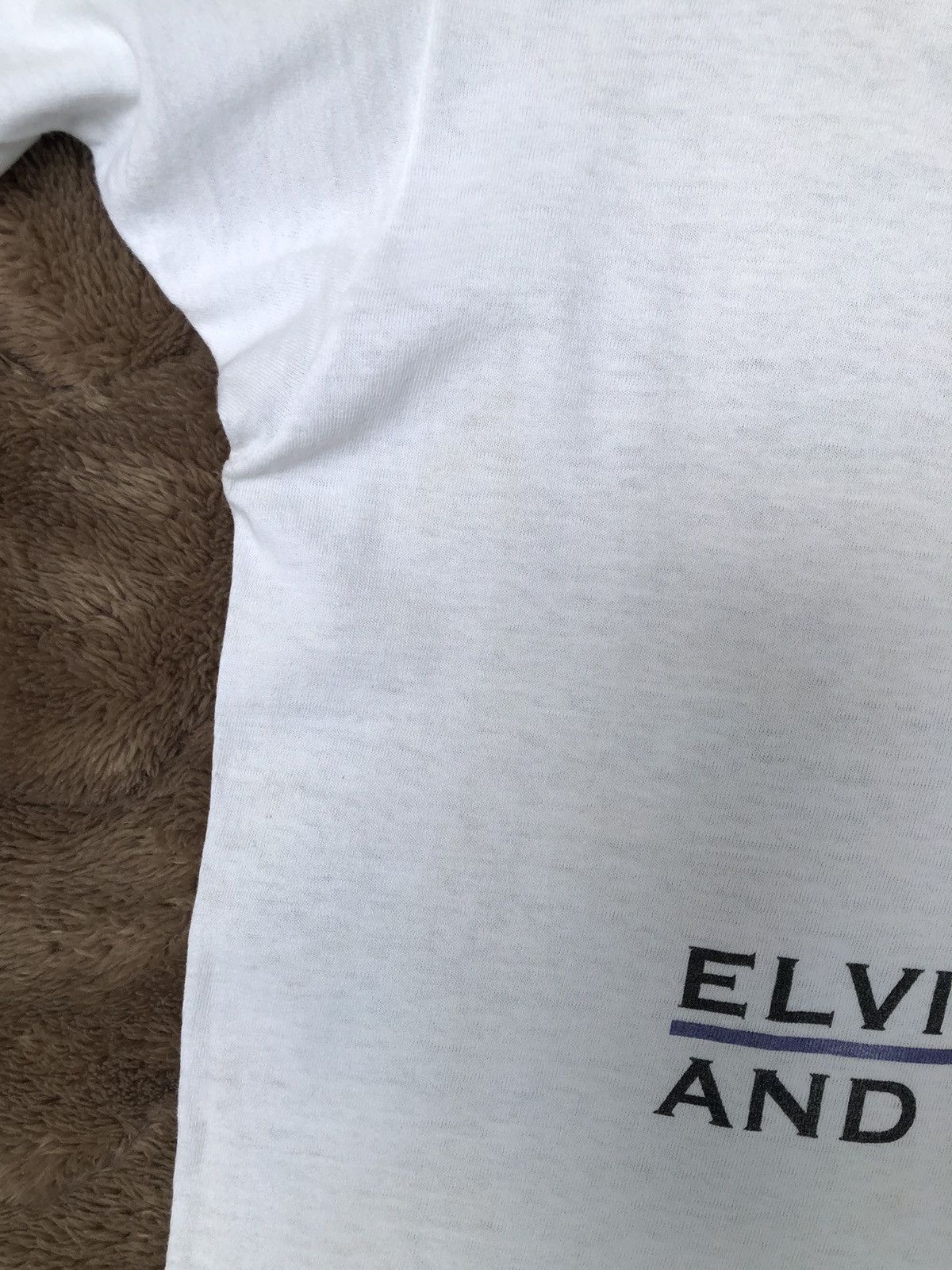 Band Tees Vintage 90s Elvis Costello Tour Tee Size US L / EU 52-54 / 3 - 15 Thumbnail