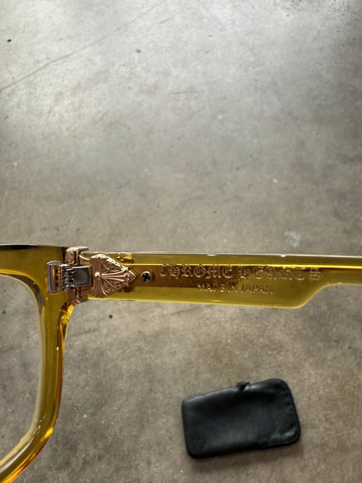 Chrome Hearts CHROME HEARTS BOX-OFFICER MALT SUNGLASSES Size ONE SIZE - 4 Thumbnail