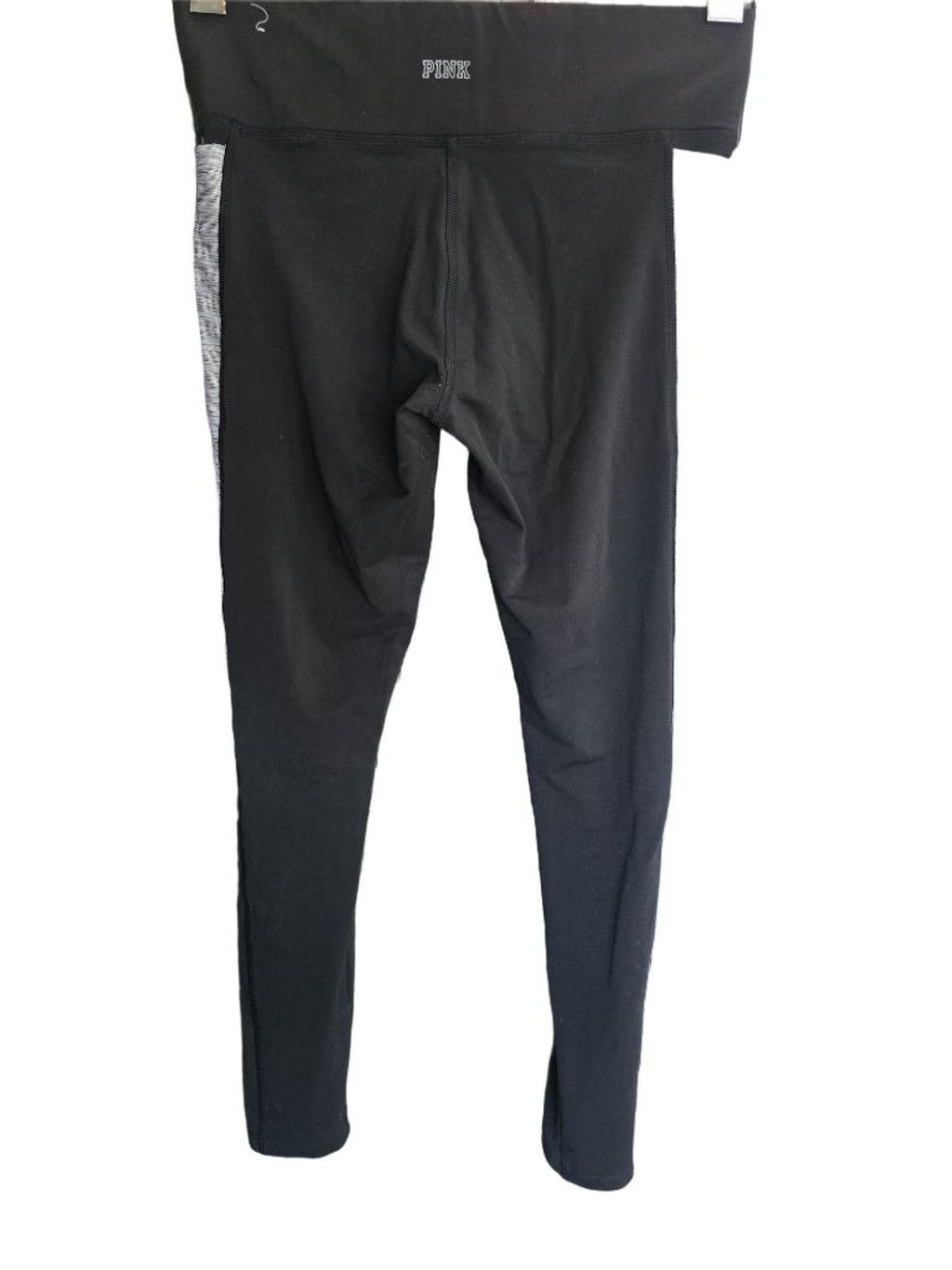 Pink Women's PINK Black Gray Leggings M Size 29" - 2 Thumbnail