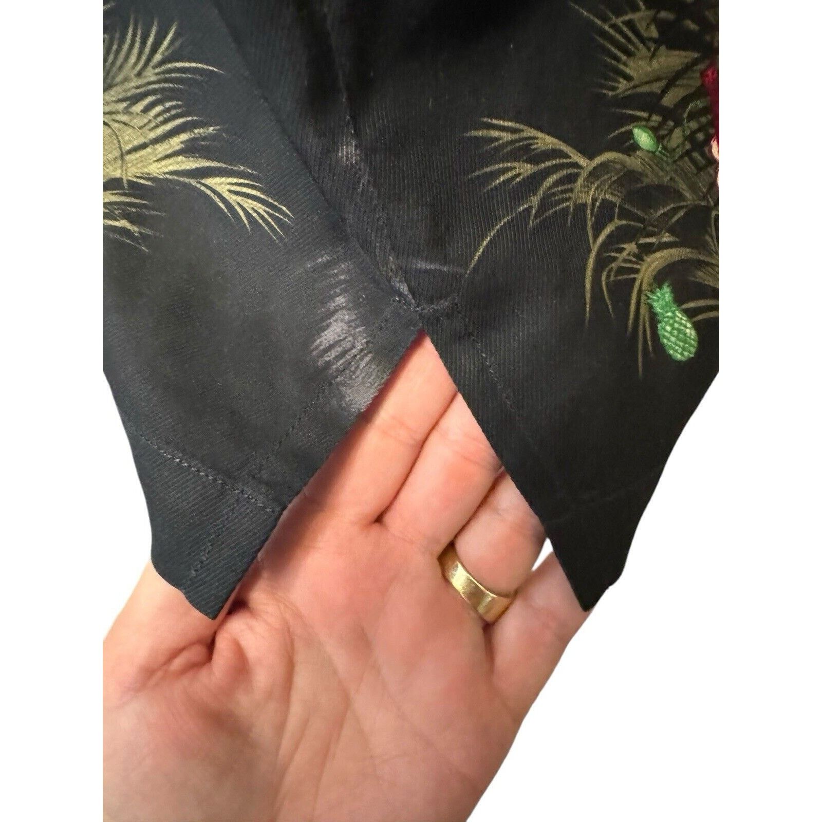 Tommy Bahama Tommy Bahama Silk Wool Christmas Holiday Camp Shirt Size US XXL / EU 58 / 5 - 5 Thumbnail