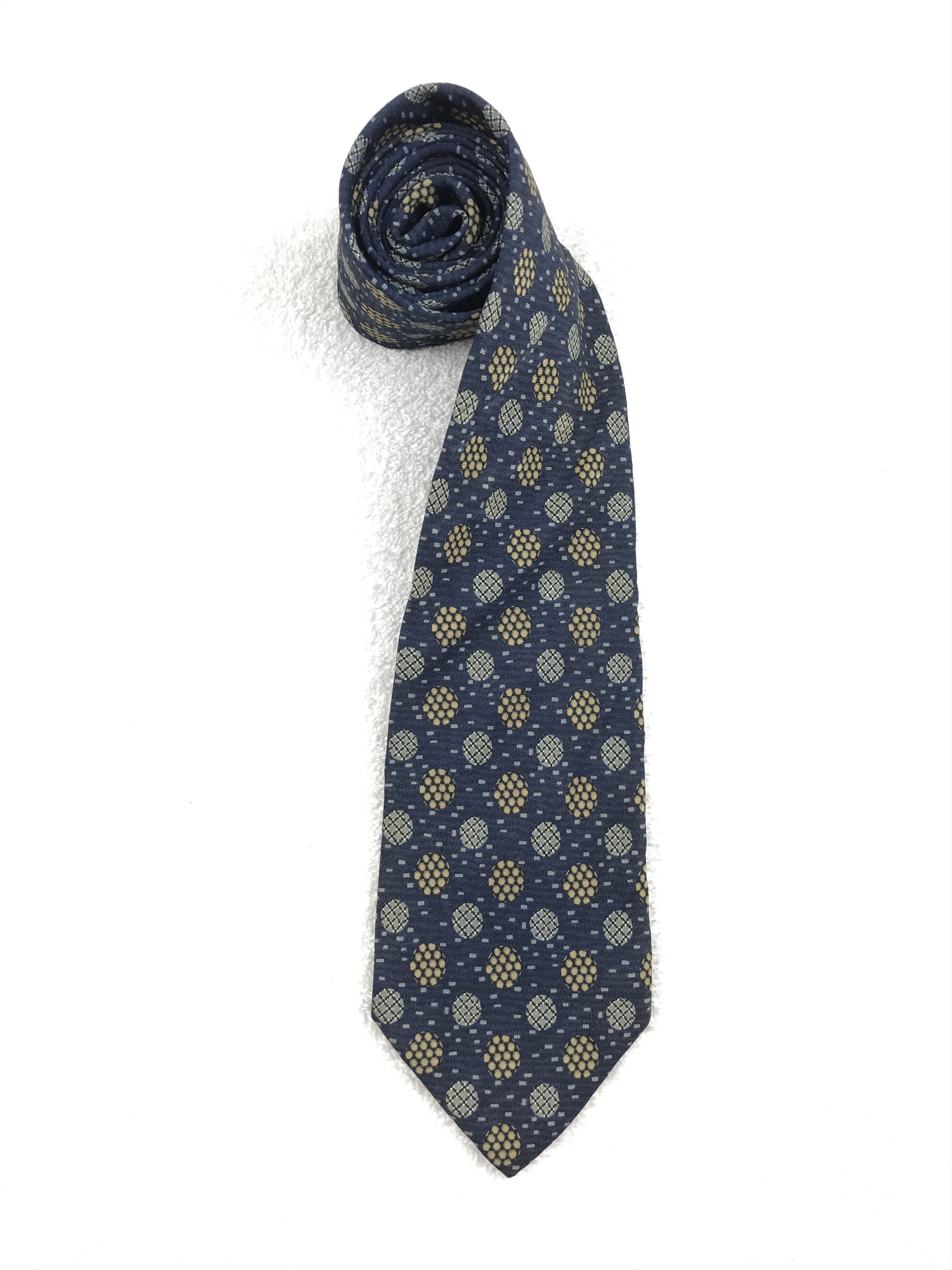 Vintage Vintage Fabio Conte Silk Necktie Size ONE SIZE - 2 Thumbnail