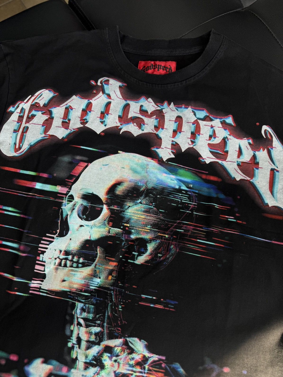 Godspeed Godspeed Black Matrix Glitch Tee Shirt Size XL (NEW) Size US XL / EU 56 / 4 - 5 Thumbnail