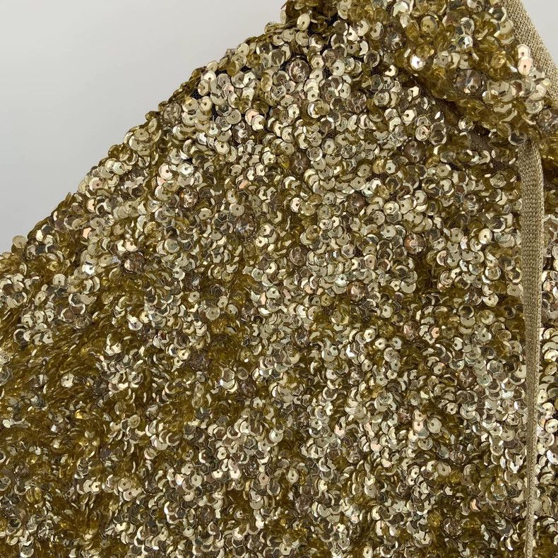 Valentino Valentino Gold heavy work beaded sequin jacket Size S / US 4 / IT 40 - 6 Thumbnail
