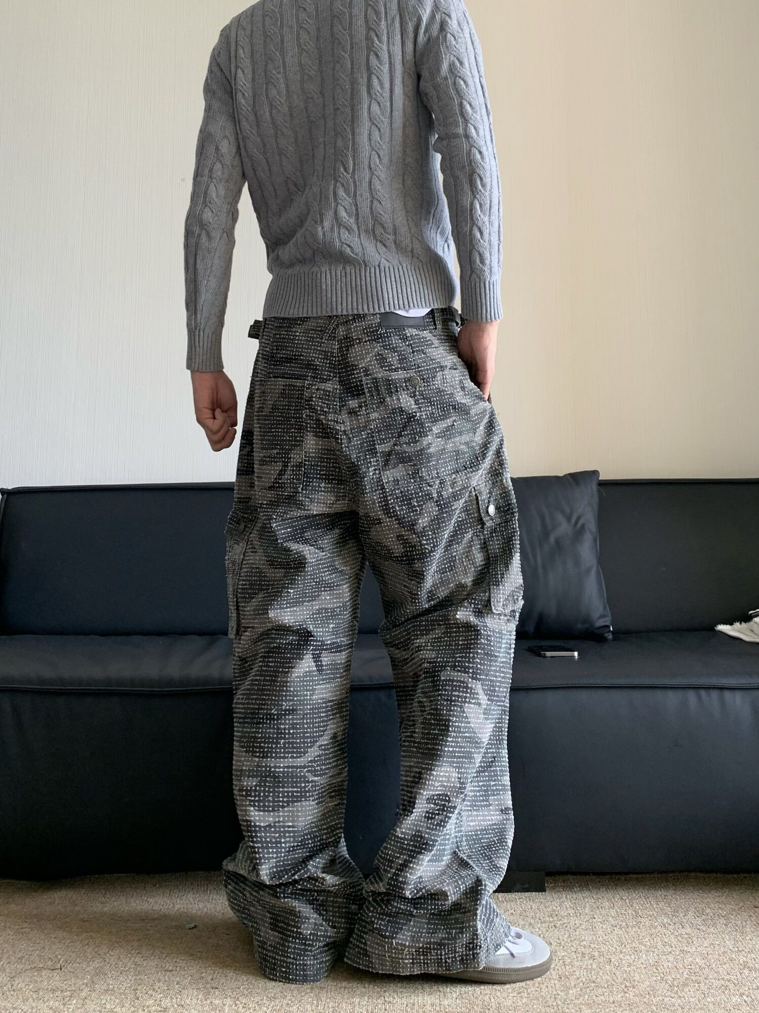 Japanese Brand × Vintage Vintage Camouflage Loose Pants Size US 29 - 8 Thumbnail