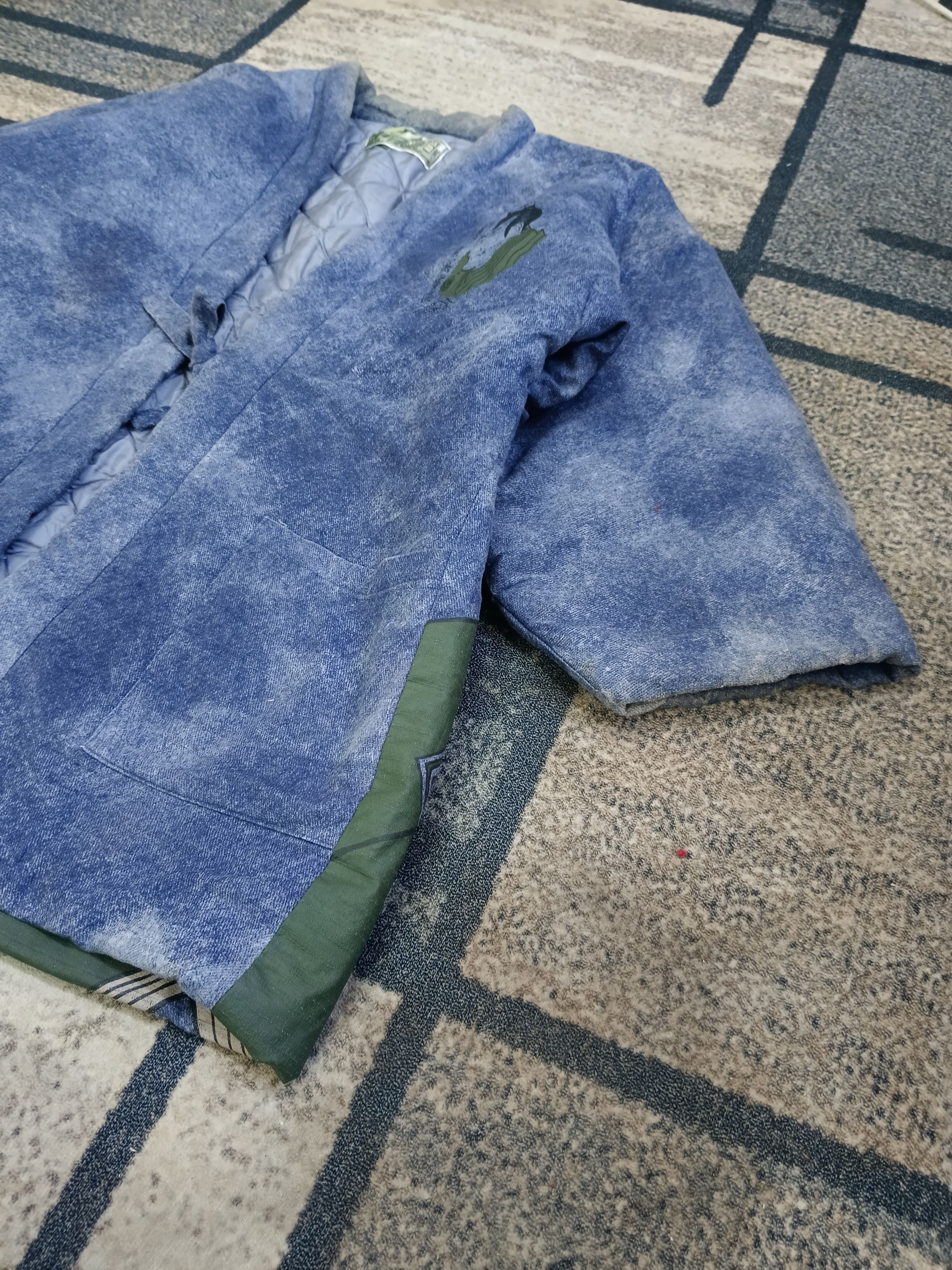 Vintage RARE🔥SUMURAI OVERPRINT KIMONO QUILTED JACKET Size US M / EU 48-50 / 2 - 4 Thumbnail