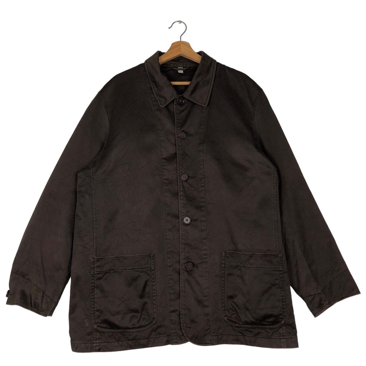 Vintage 🔥90’s Vintage Chore Work Jacket Uniqlo Japan Issey Miyake Size US XL / EU 56 / 4 - 1 Thumbnail