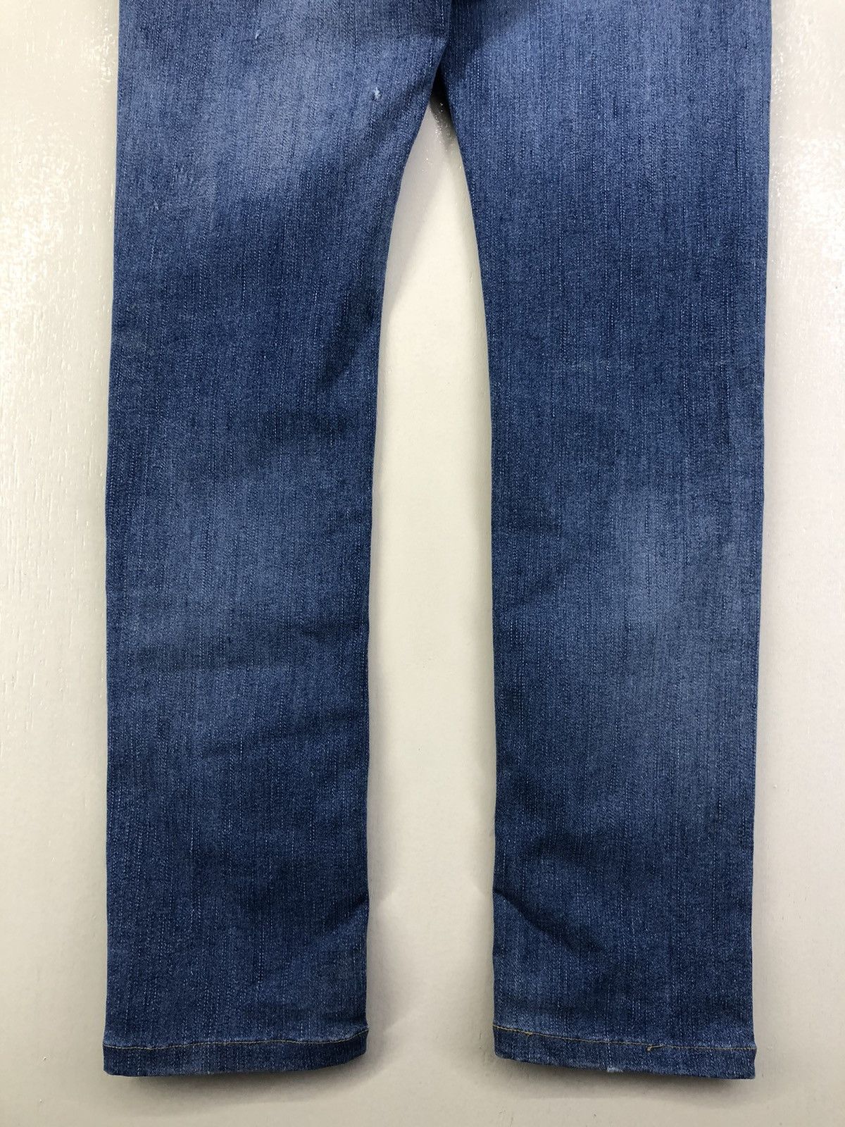 Big John Big John Distressed Skinny Faded Blue Jeans Size US 28 / EU 44 - 17 Thumbnail