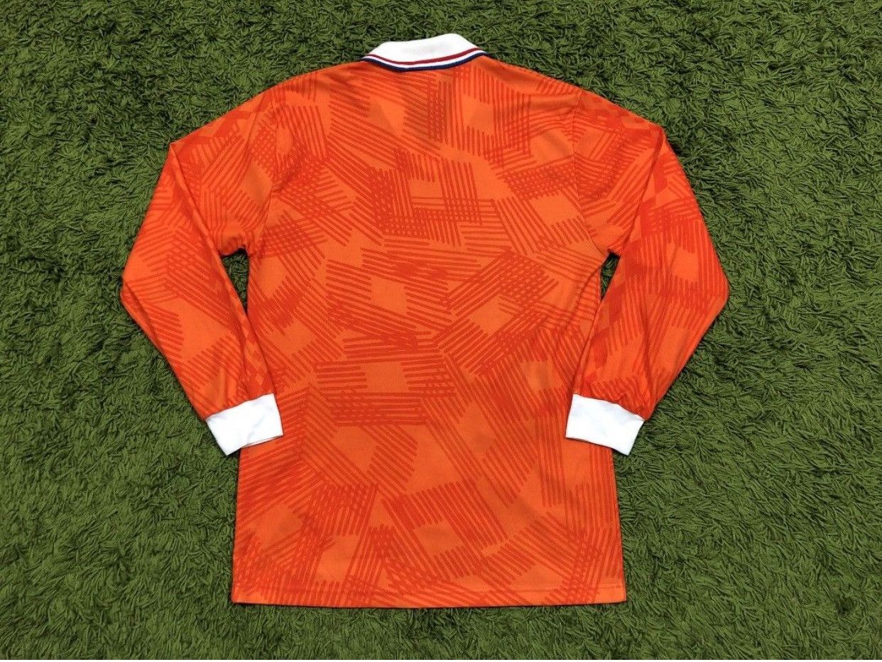Lotto Sport FIFA Vtg Holland Netherland World Cup 1991 LS Jersey Soccer Size US M / EU 48-50 / 2 - 6 Thumbnail