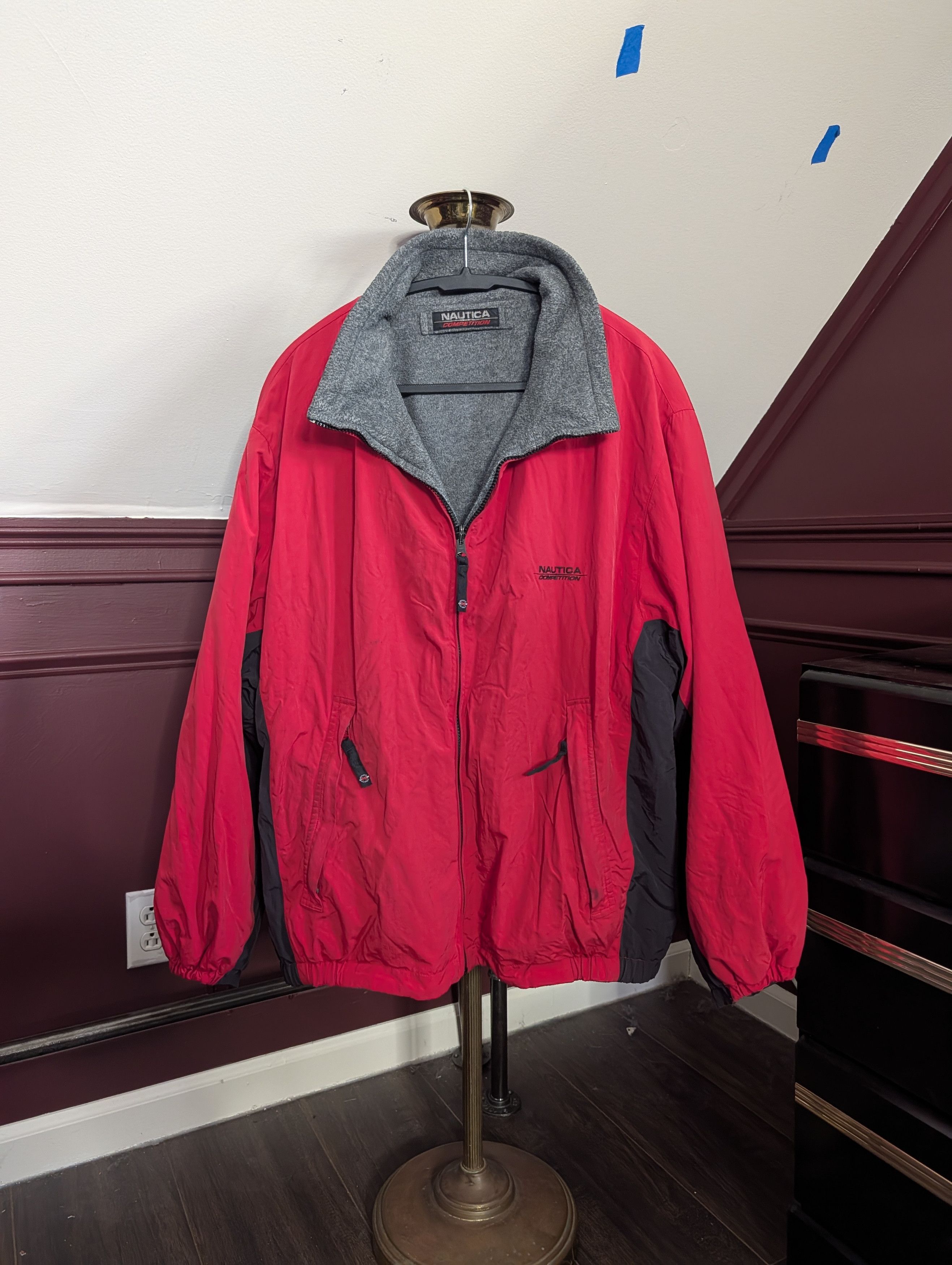 Nautica Competition VTG reversible track jacket fleece XL Size US L / EU 52-54 / 3 - 1 Thumbnail