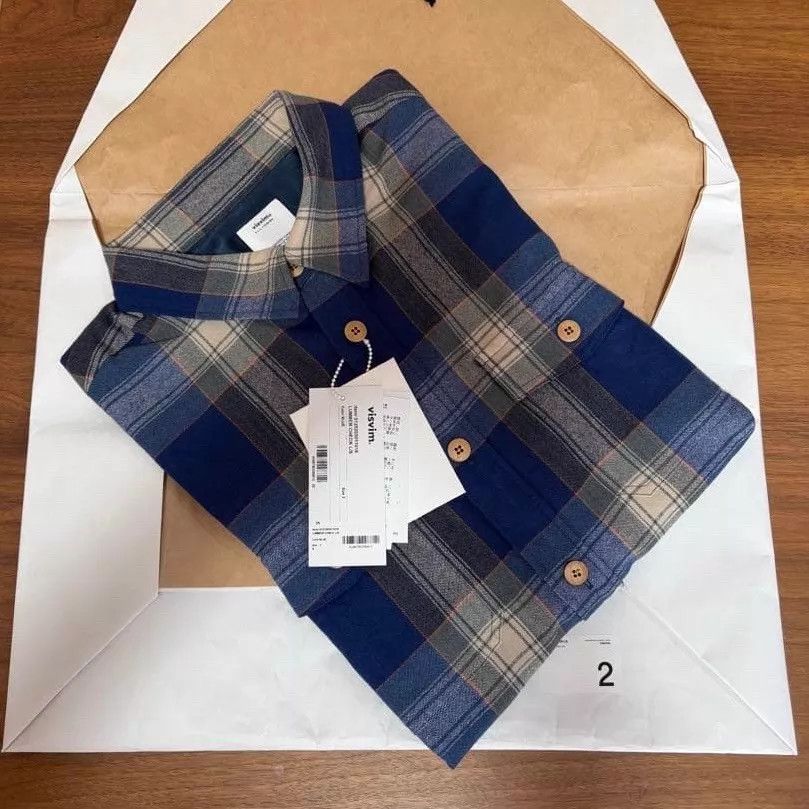 Visvim visvim 25AW LUMBER CHECK Shirt 2 (New, Unused, Full Acc) Size US M / EU 48-50 / 2 - 4 Thumbnail