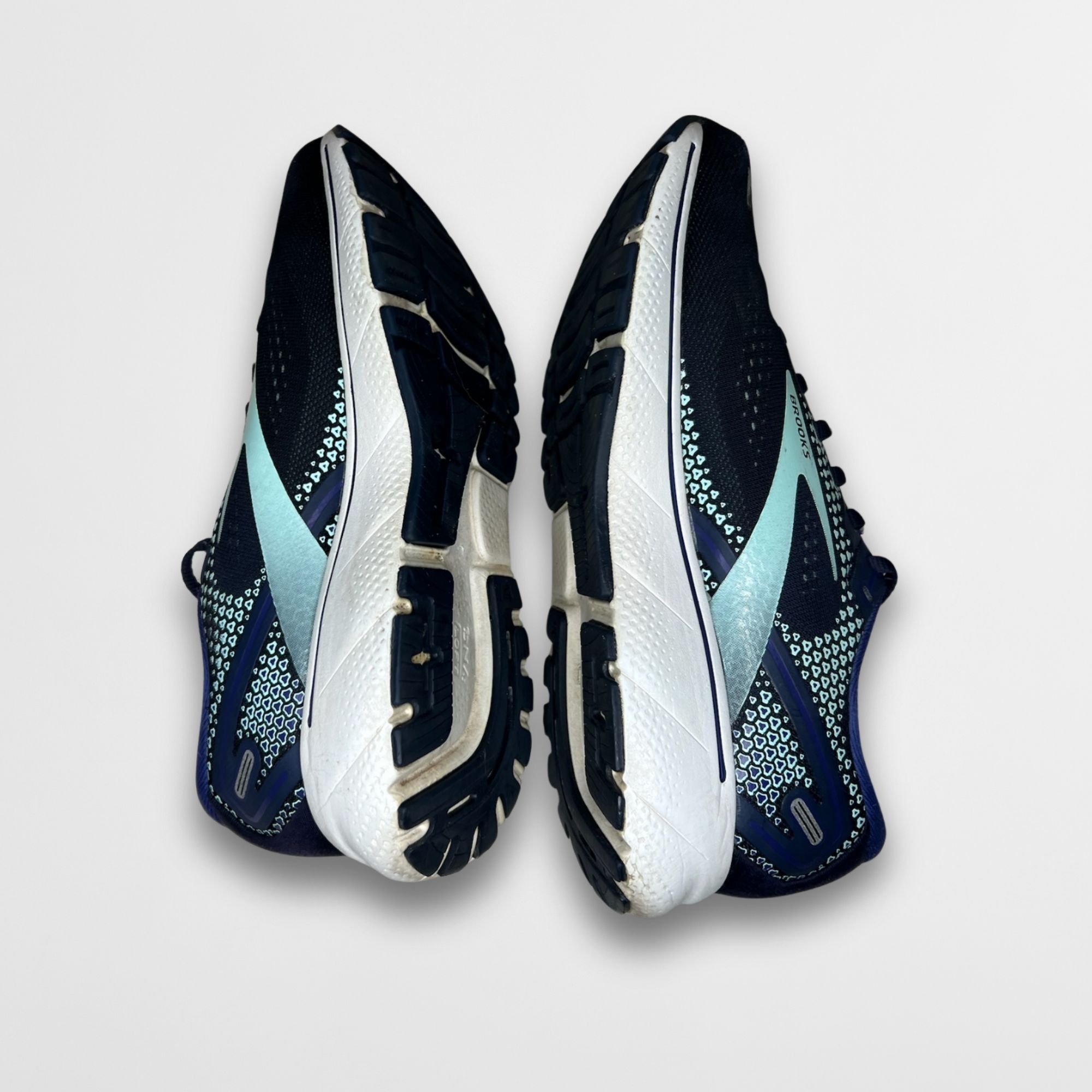 Brooks Brooks Ghost 14 Running Shoes Size 9 Medium Mens Navy & Teal Size US 9 / EU 42 - 6 Thumbnail