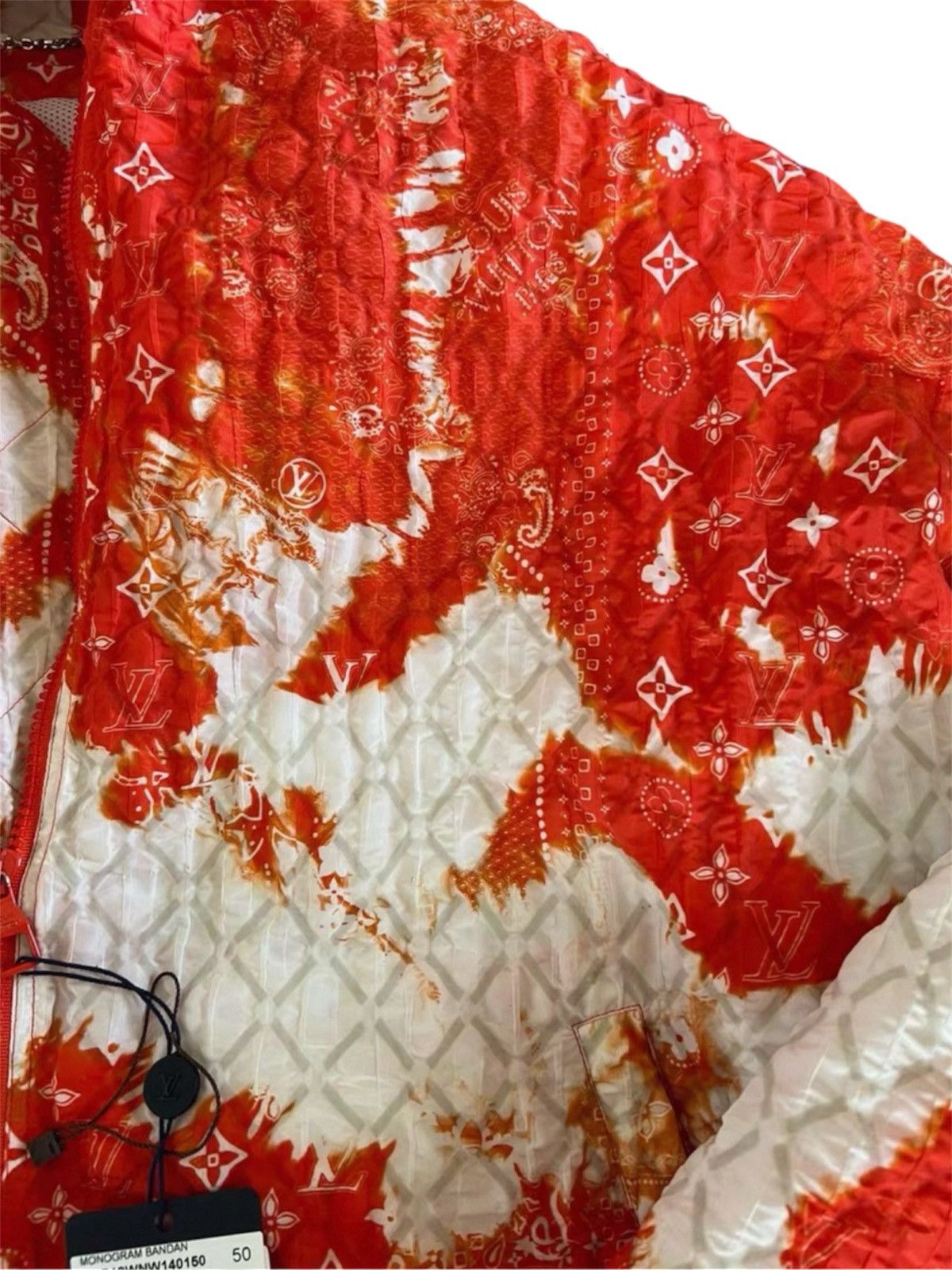 Louis Vuitton Louis Vuitton 50 Monogram Bandana Windbreaker Hoodie Jacket Size US M / EU 48-50 / 2 - 3 Thumbnail