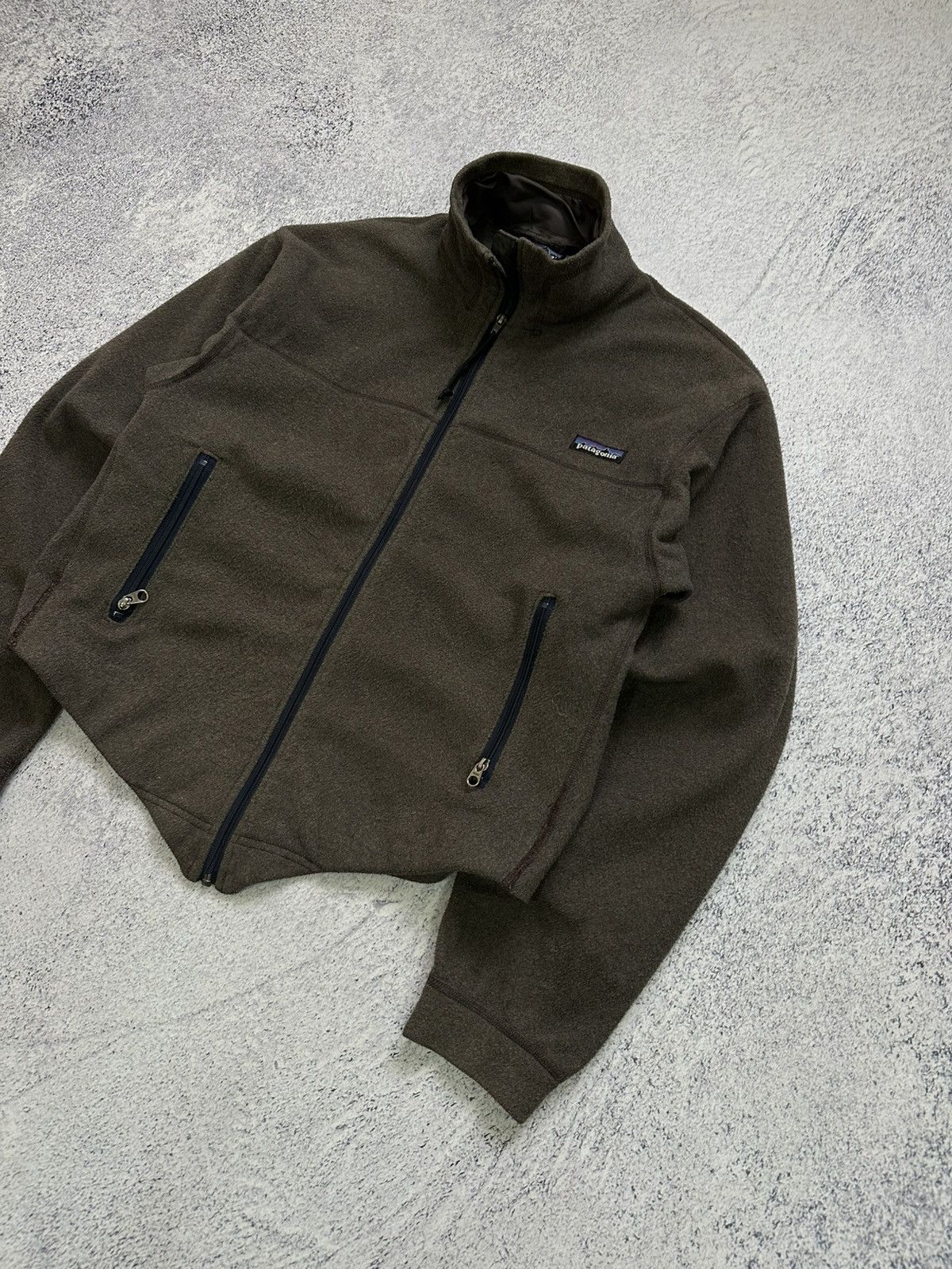 Patagonia Vintage Patagonia Synchilla Short Fleece Jacket Made In USA Size US S / EU 44-46 / 1 - 4 Thumbnail