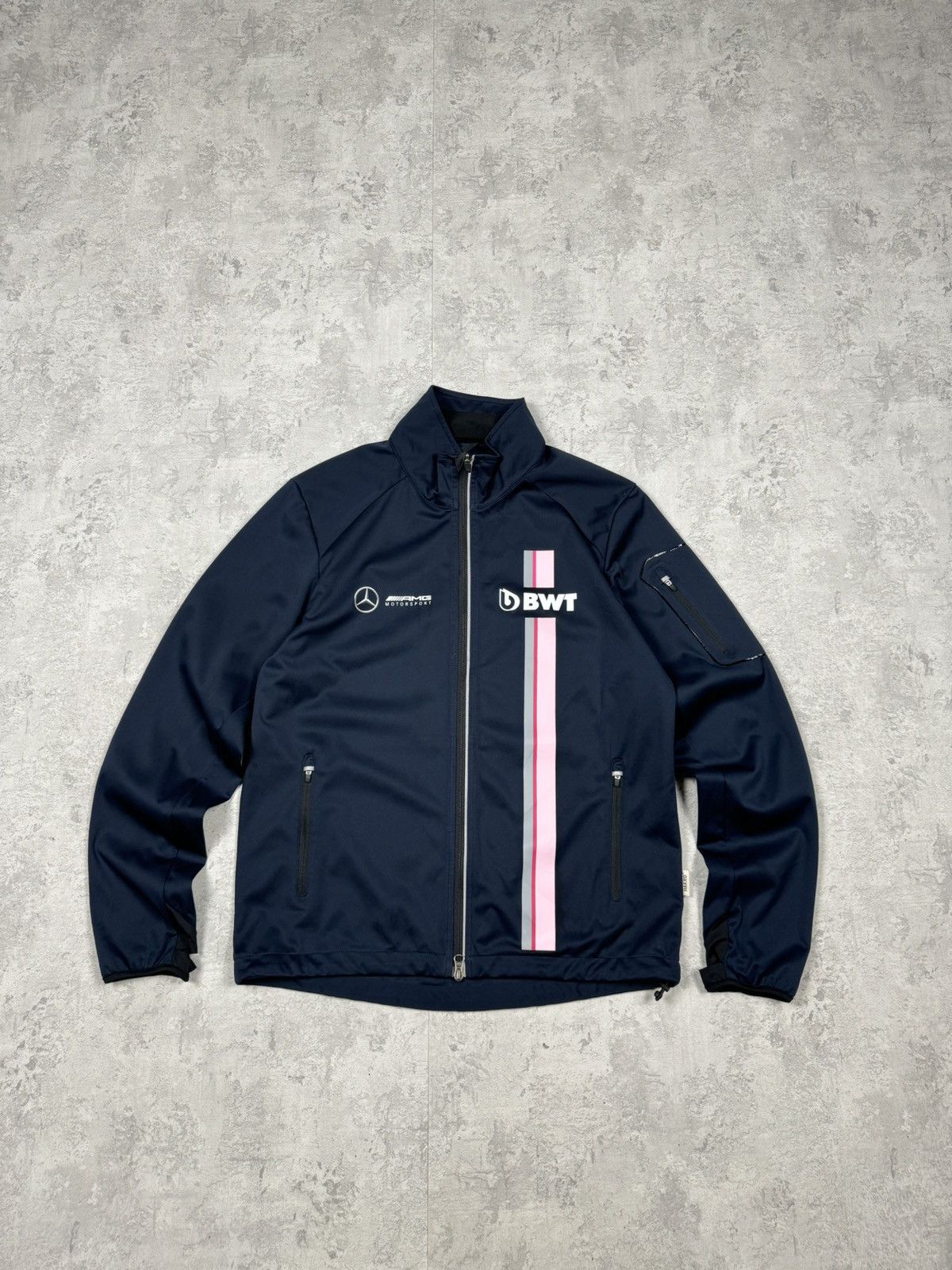 Mercedes-Benz Mercedes AMG Formula One 1 BWT Hakro Racing Track Jacket Size US M / EU 48-50 / 2 - 1 Thumbnail