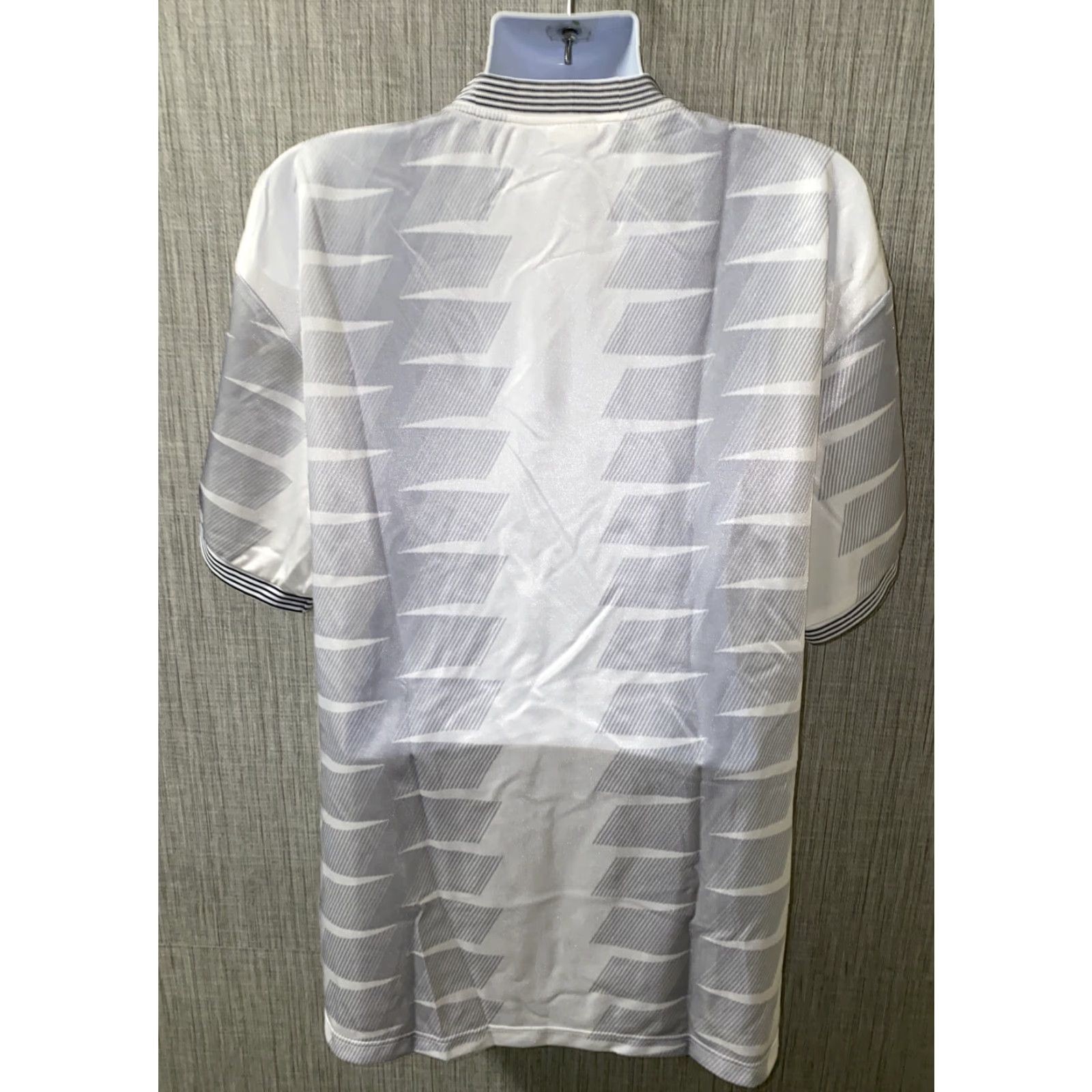 Nike Nike Mens T-Shirt Short Sleeve Jersey 2XL White Gray Regular Size 2XL Size US XXL / EU 58 / 5 - 4 Thumbnail