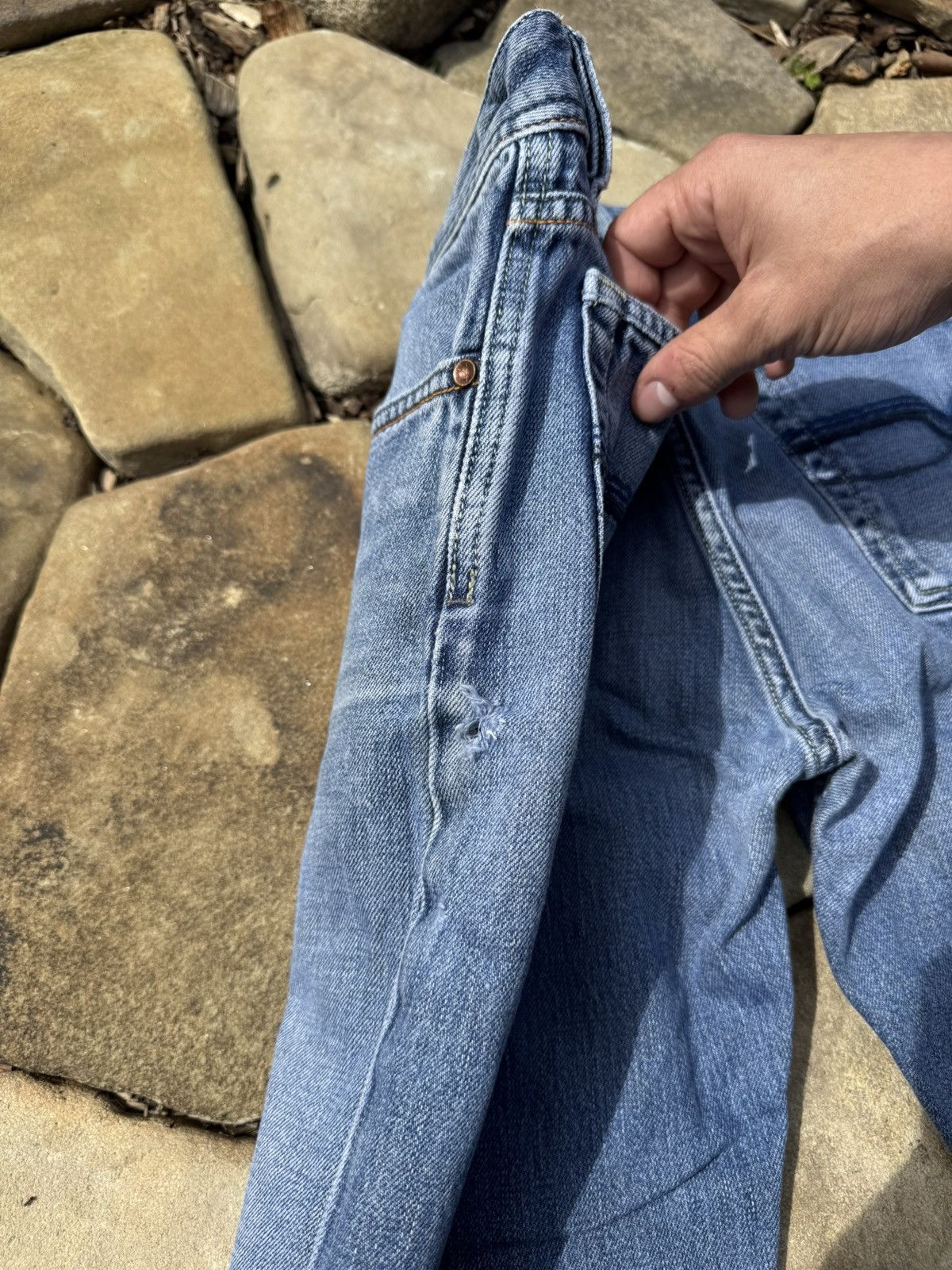 Diesel Vintage Diesel Distressed Baggy Pants Size US 32 / EU 48 - 7 Thumbnail