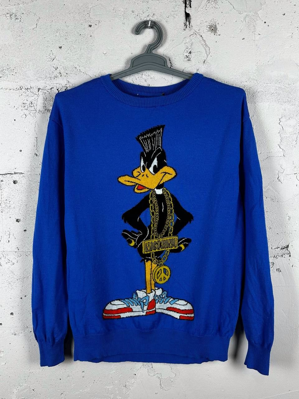 Rare Moschino Couture Looney Tunes Duffy Wool Sweater