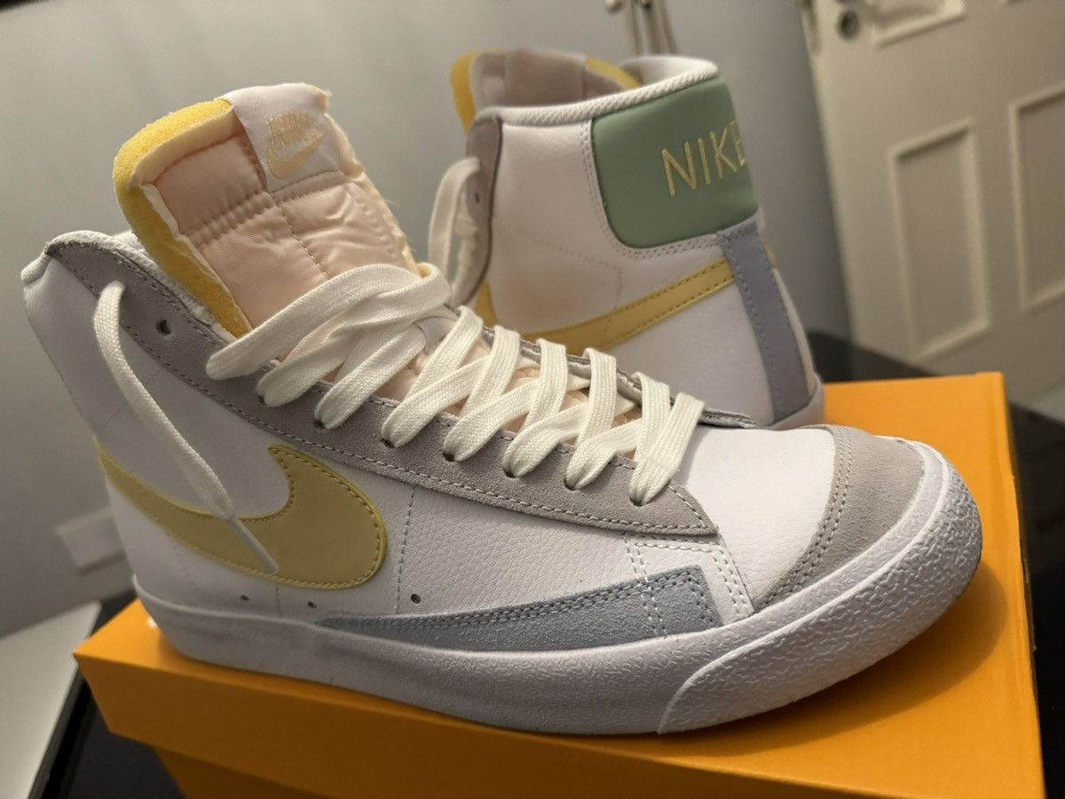 Nike Nike Blazer Mid ‘77 White, Lemon & Green US9.5/UK8.5 Size US 9.5 / EU 42-43 - 2 Thumbnail