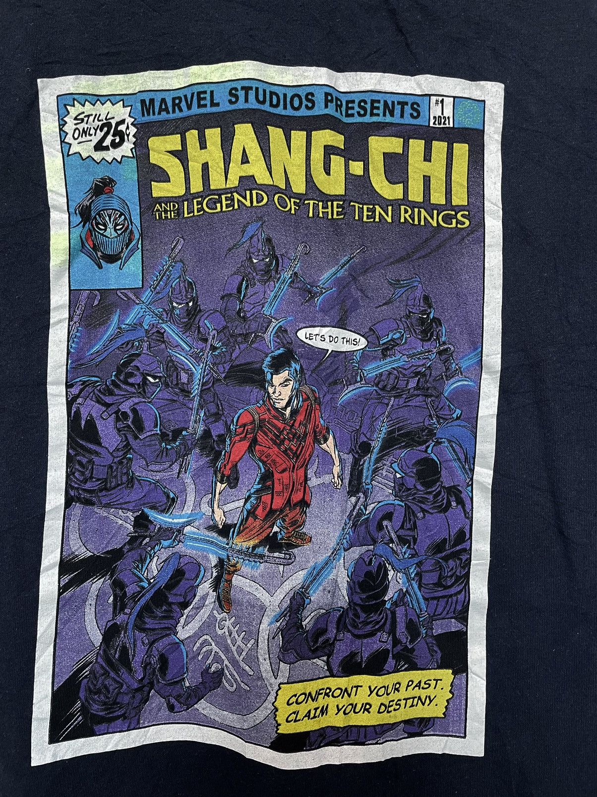 Marvel Comics SHANG-CHI AND THE LEGEND OF THE TEN RINGS (2021) Size US L / EU 52-54 / 3 - 3 Thumbnail
