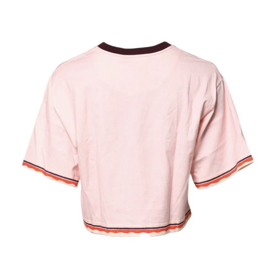 Dolce & Gabbana Dolce and Gabbana Pink Crop Top Size XS / US 0-2 / IT 36-38 - 2 Thumbnail