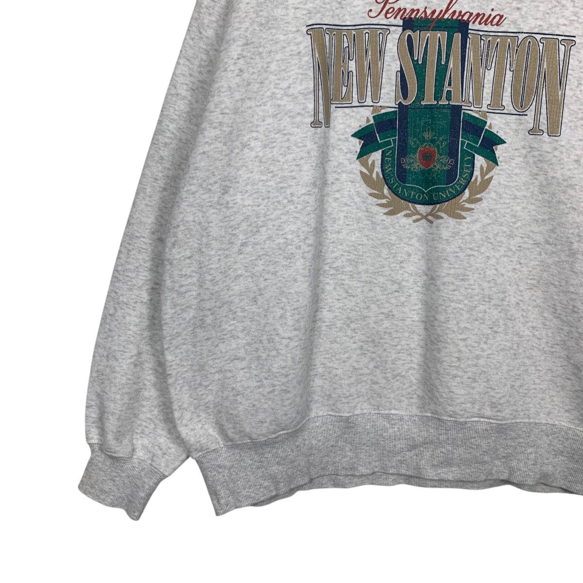 Japanese Brand NEW STANTON UNIVERSITY Crewneck Sweatshirt #2844-C128 Size US L / EU 52-54 / 3 - 3 Thumbnail