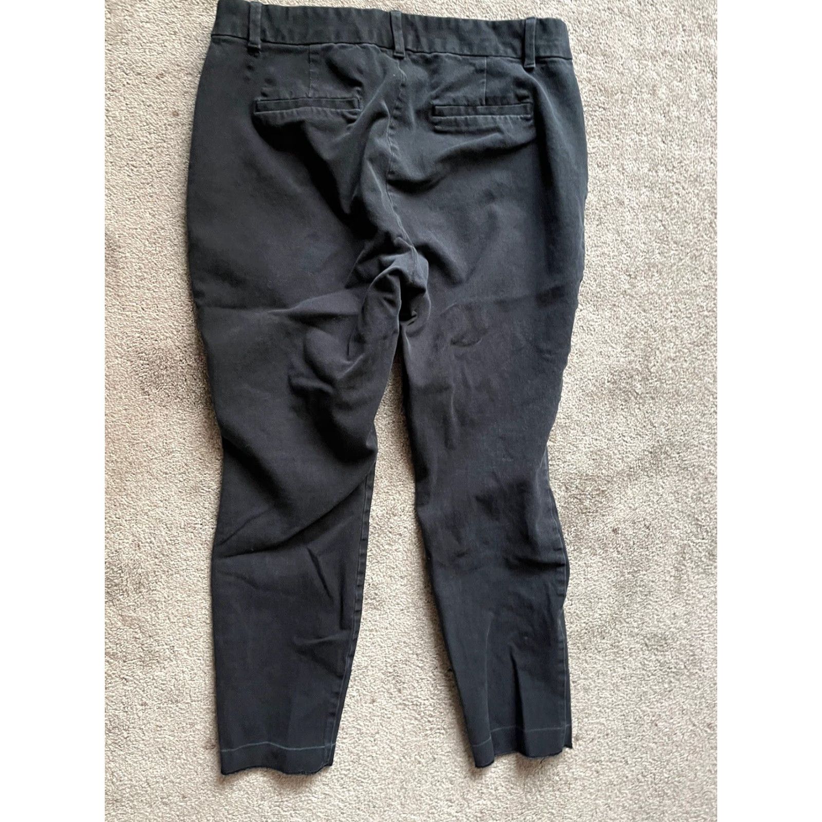 Gap Gap Women Pants Signature Skinny Ankle Black Stretch Size 10 Regular Denim Slim Leg Adult Womens Size 32" / US 10 / IT 46 - 3 Thumbnail