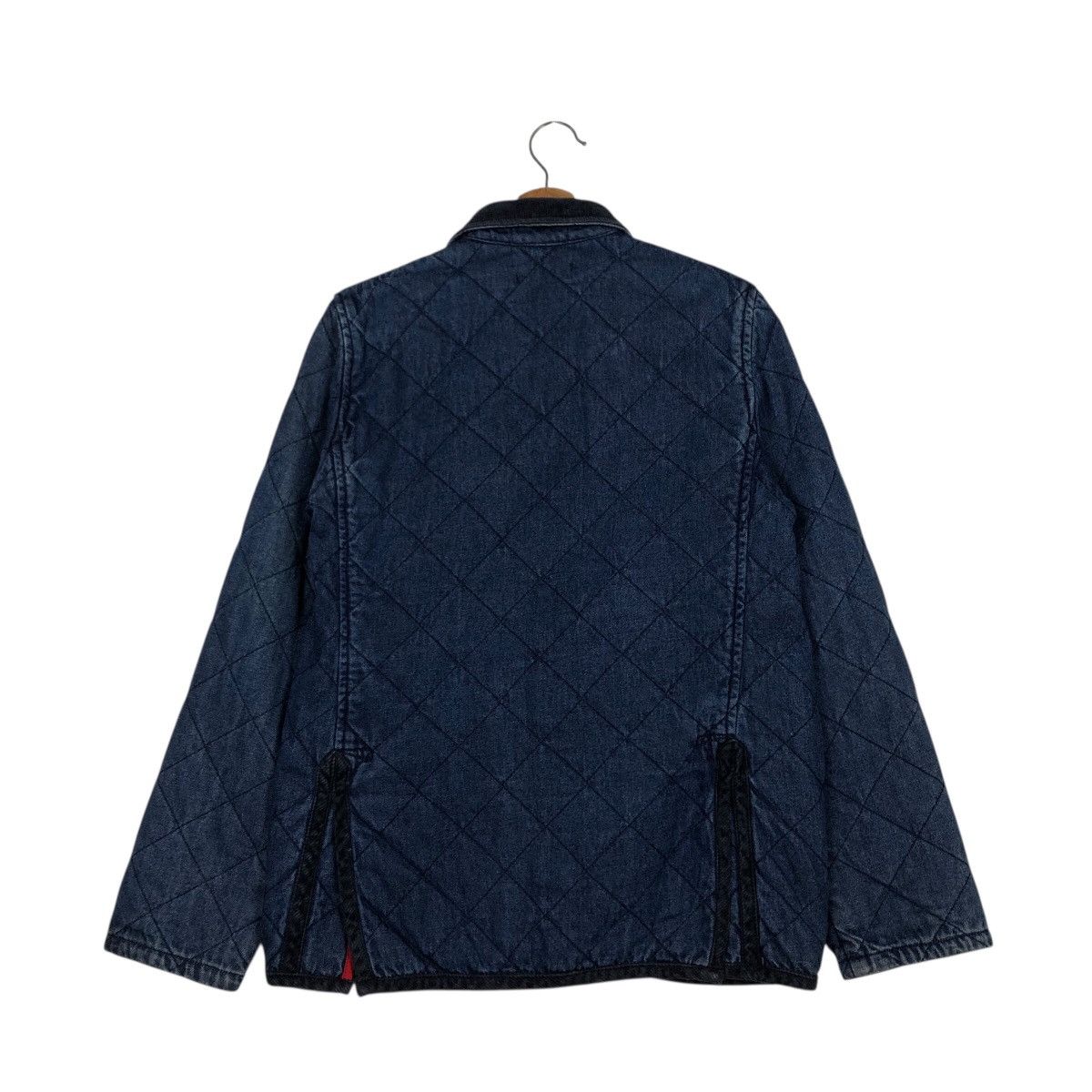 Blue Blue Japan 📌Vintage Indigo Denim Jacket Quilted Par Ci Par La Japan Size US M / EU 48-50 / 2 - 9 Thumbnail