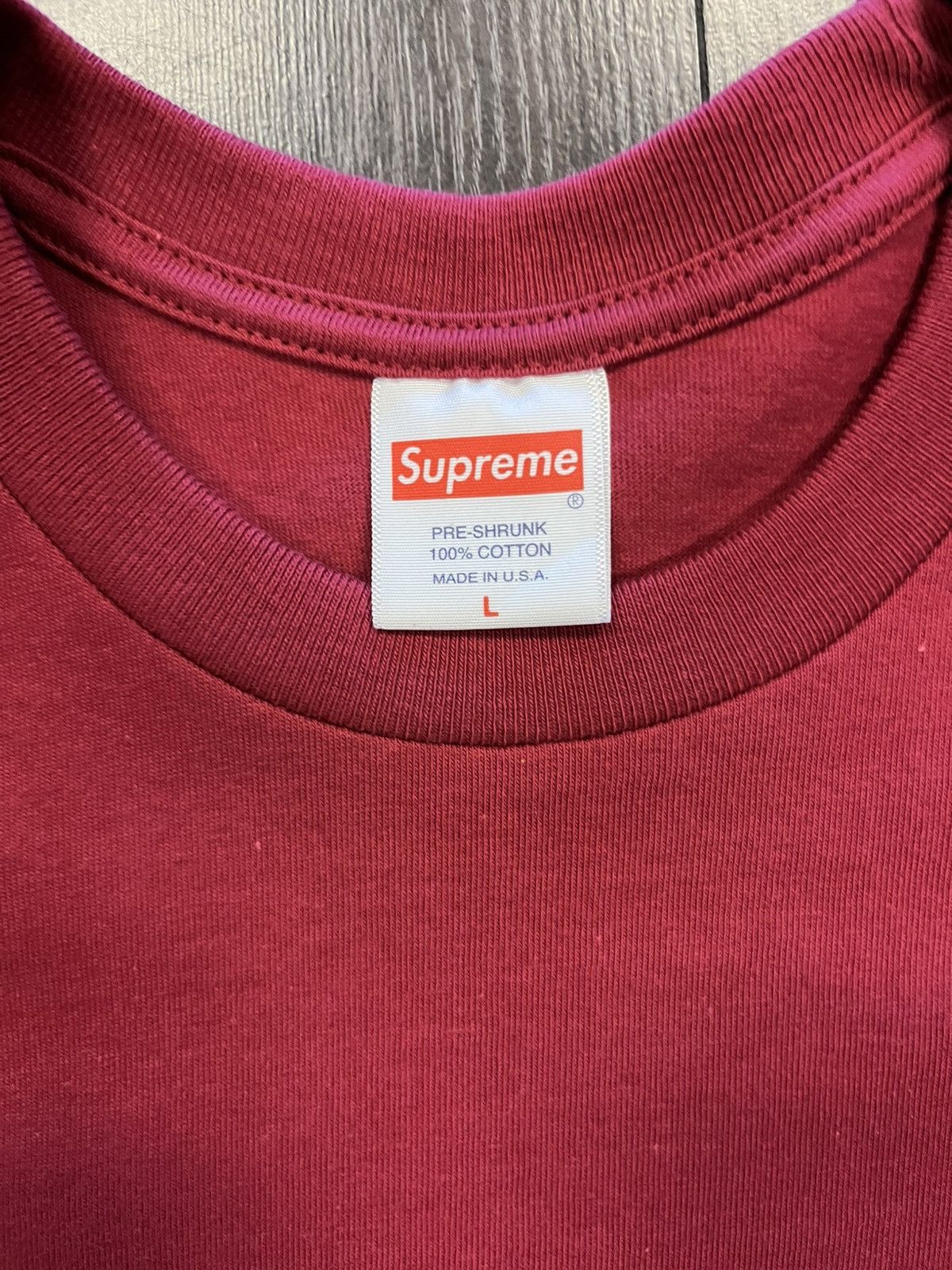 Supreme Supreme Backwards Tee Size US L / EU 52-54 / 3 - 3 Thumbnail