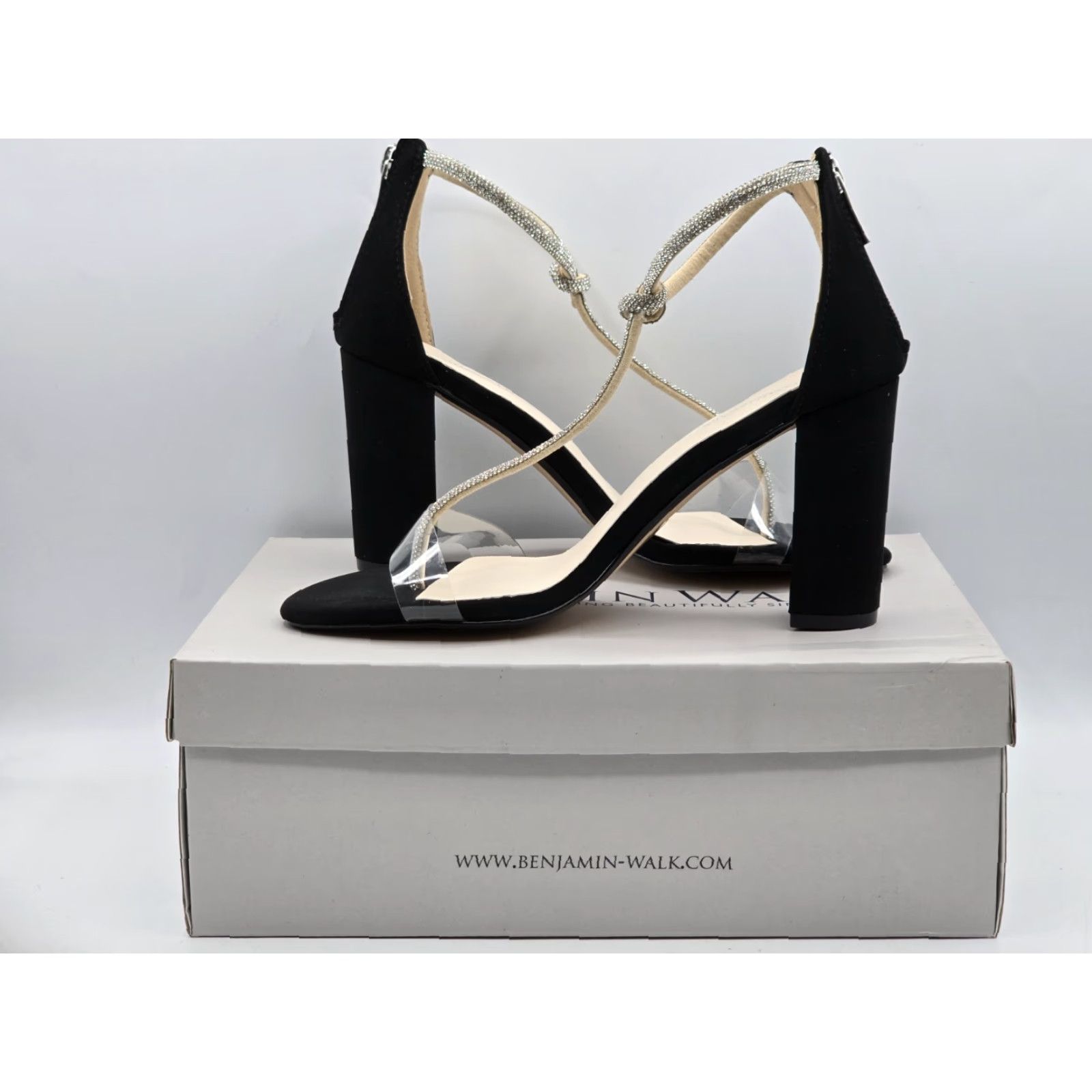 Vintage Touch Ups Sienna Heeled Sandal Black Women's Size 8.5M NEW Size US 9 / IT 39 - 6 Thumbnail