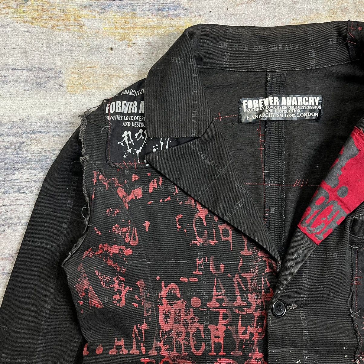 If Six Was Nine Y2k H.Anarchyism punk seditionaries patchwork jacket Size US S / EU 44-46 / 1 - 9 Thumbnail