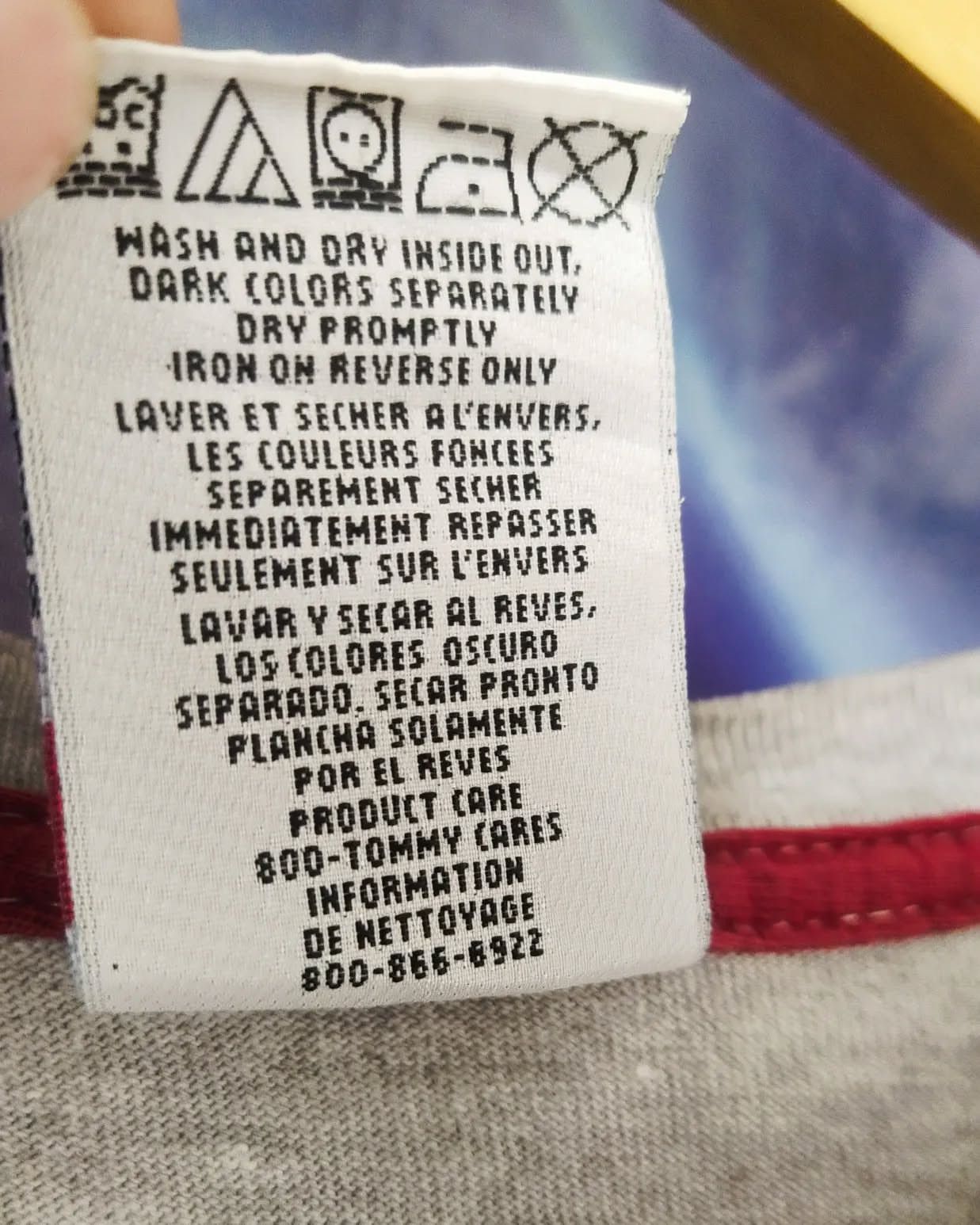 Tommy Hilfiger Tommy Hilfiger Vintage Denim Grey Longsleeve Size US XL / EU 56 / 4 - 6 Thumbnail