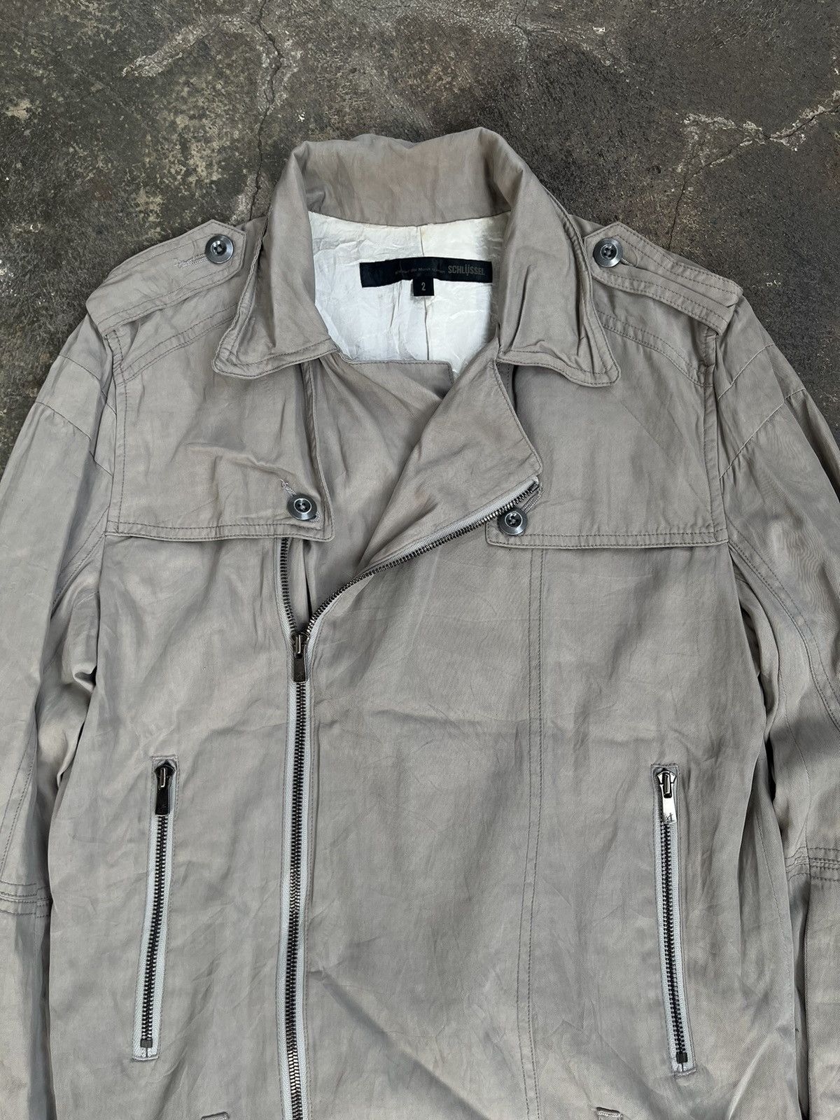 Schlussel JAPANESE SCHLUSSEL BIKERS RAMONES JACKET GOTHIC PUNK STYLE Size US M / EU 48-50 / 2 - 3 Thumbnail