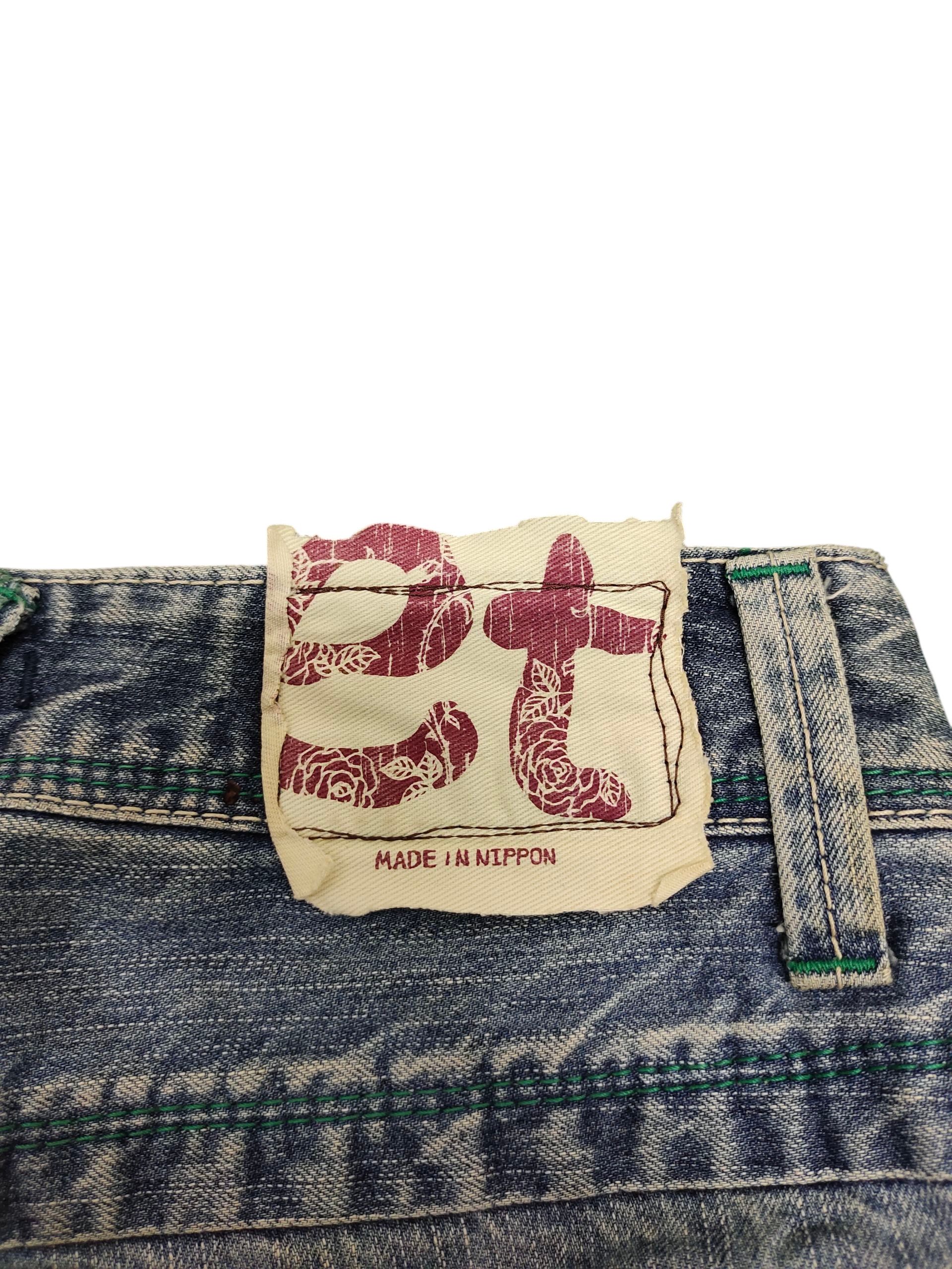 Comme des Garcons × Undercover Et Boite Japan Clawmark Distress Faded Denim Jeans Size US 28 / EU 44 - 10 Thumbnail