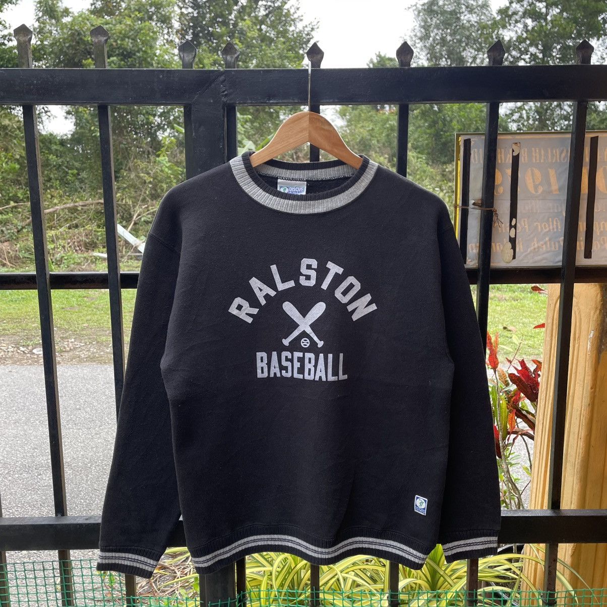 Vintage 🔥Vintage 90s Ralston Baseball Big Logo Jumper Sweatshirts Size US S / EU 44-46 / 1 - 1 Thumbnail