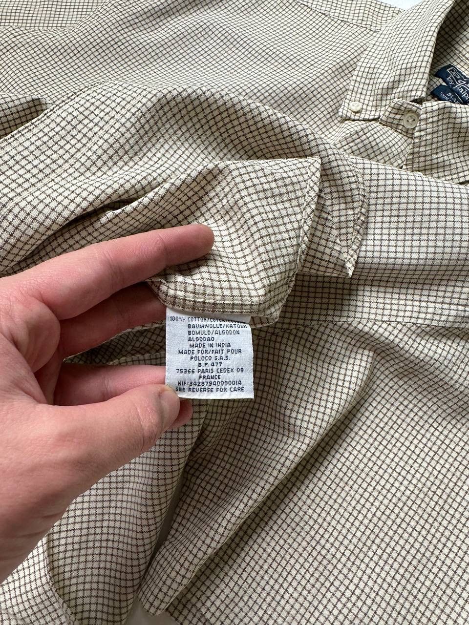 Polo Ralph Lauren Vintage 00s Polo Ralph Lauren Blake Cotton Shirt Oldmoney Size US M / EU 48-50 / 2 - 7 Thumbnail