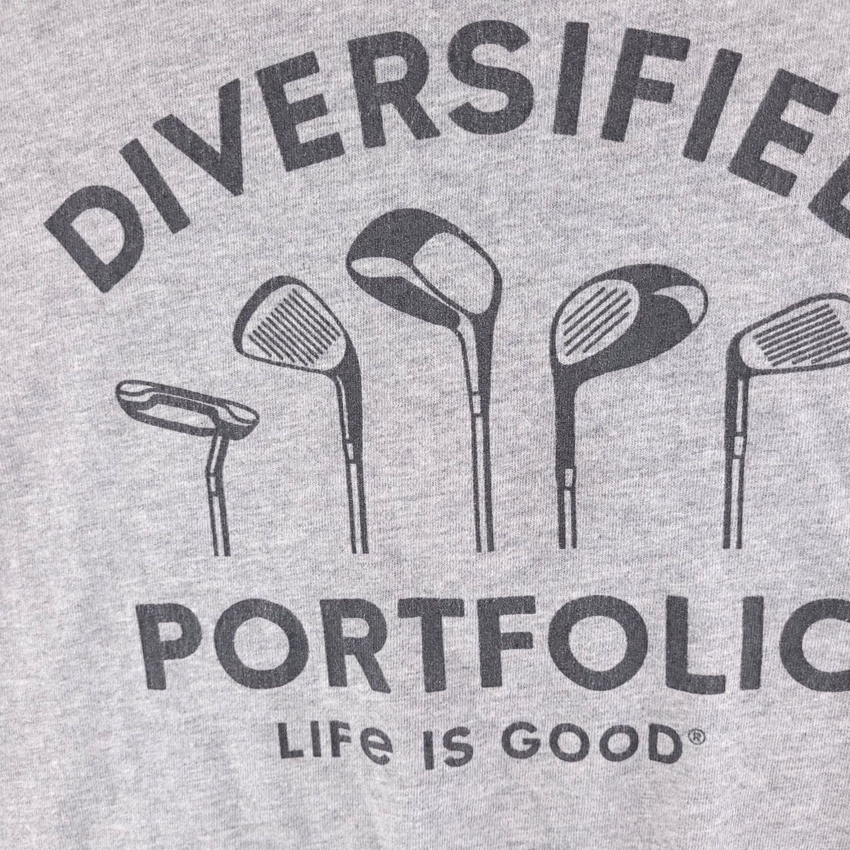 Life is Good Life is Good Shirt Mens L Golf Graphic Tee Short Sleeve Gray Size US L / EU 52-54 / 3 - 2 Thumbnail