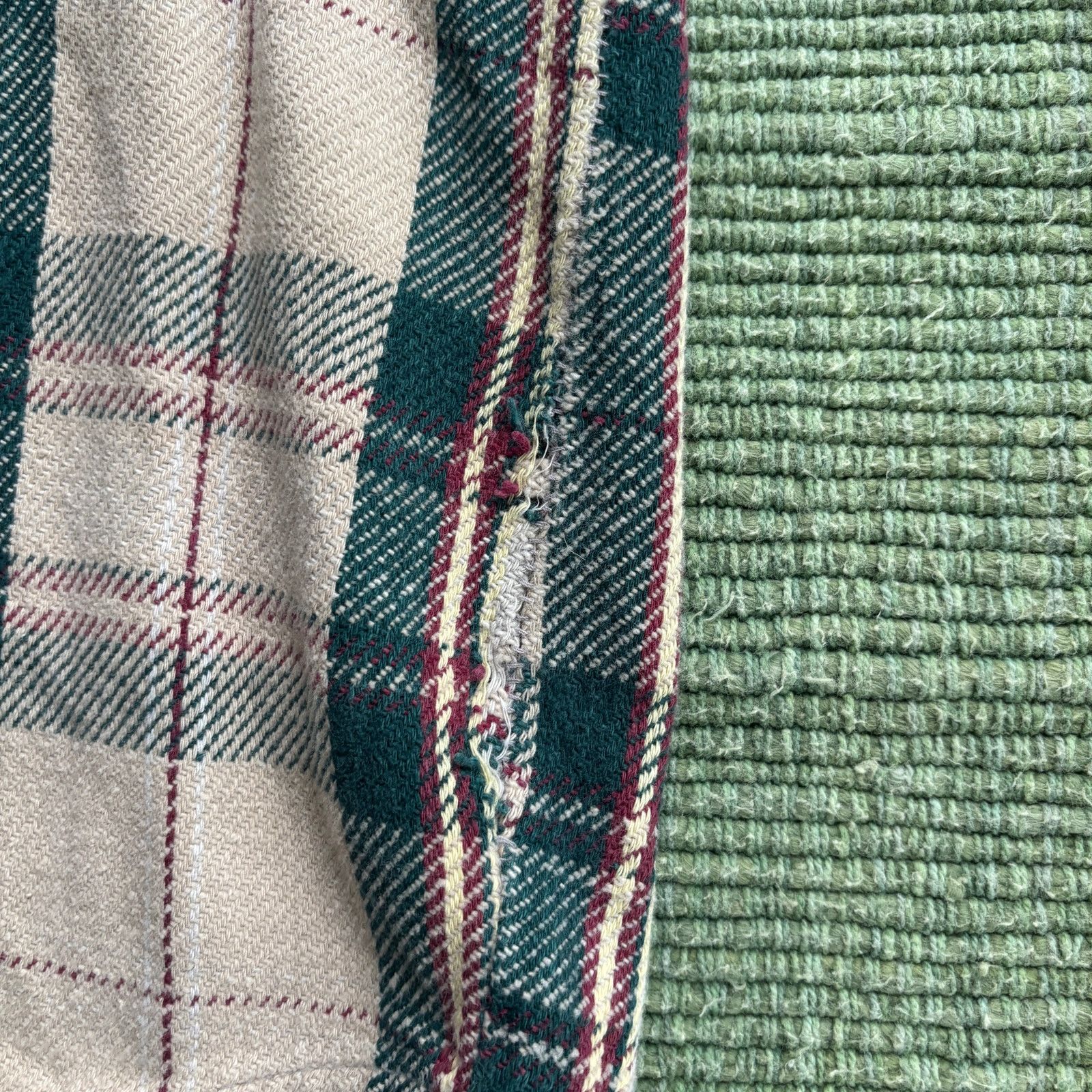 Vintage Vintage 1970s Cotton Plaid Flannel Shirt KingsRoad Sz M/L Size US M / EU 48-50 / 2 - 4 Thumbnail