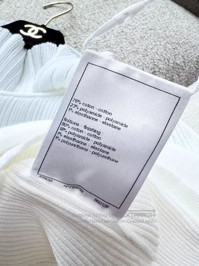 Chanel Chanel Ruffle pleated lantern sleeve knitting Size XXS / US 00 / IT 34 - 7 Thumbnail