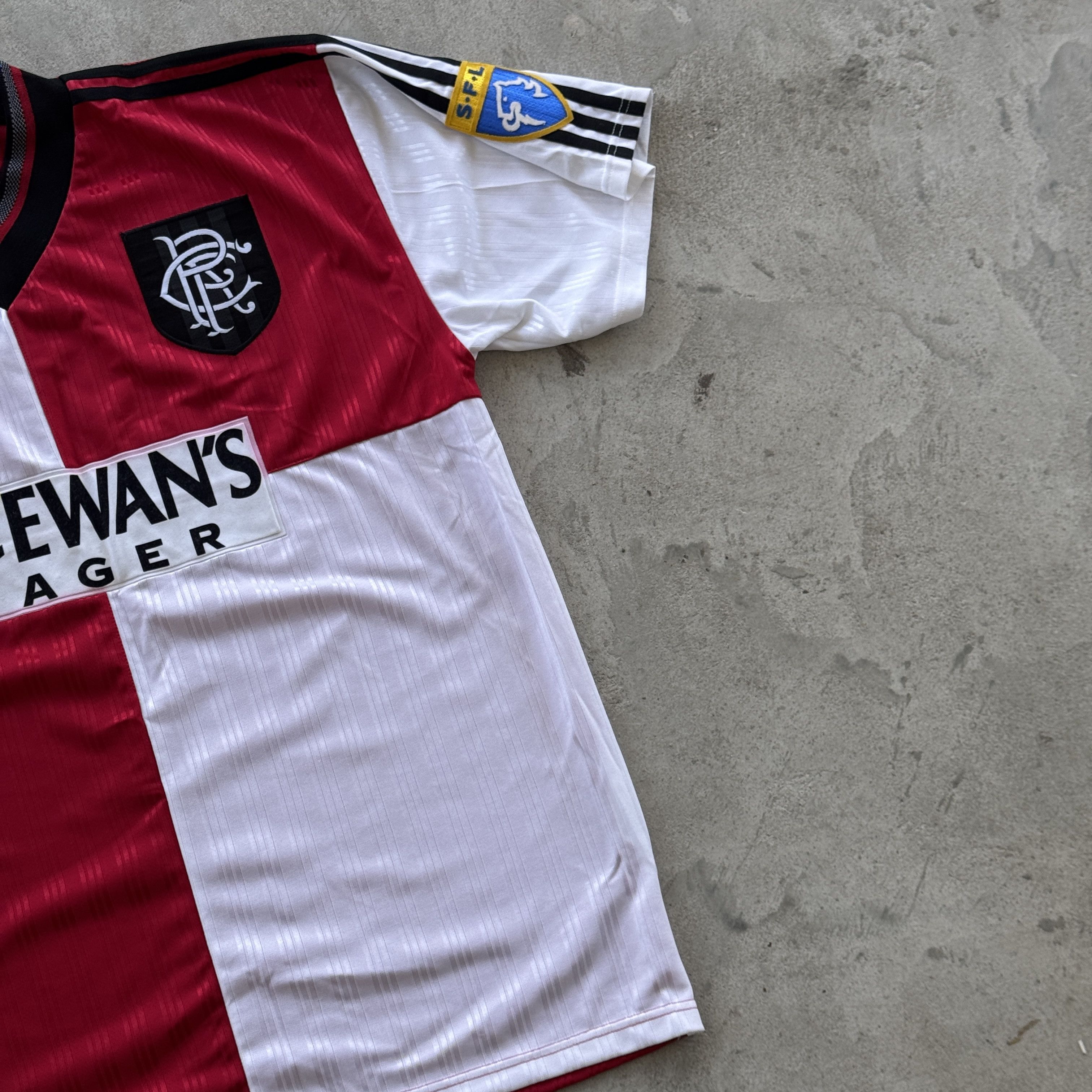 Adidas Vintage Adidas Glasgow Rangers 1996 1997 Away Jersey XL Kit Size US XL / EU 56 / 4 - 2 Thumbnail
