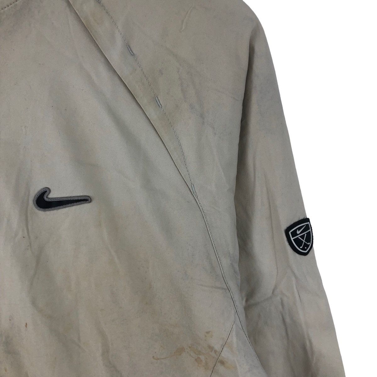 Nike × Vintage Vintage NIKE GOLF Nylon Sweatshirt Double Layer Streetwear Size US M / EU 48-50 / 2 - 3 Thumbnail