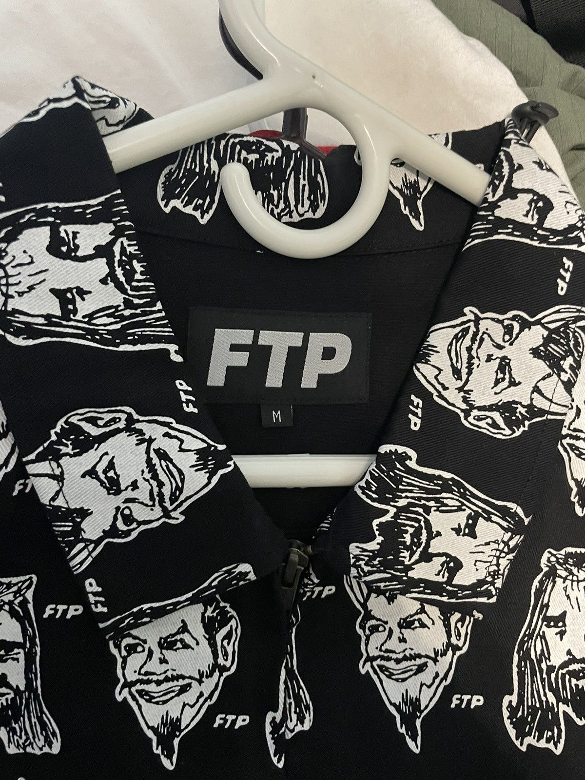 FTP heaven or saving hell white jacket NEW