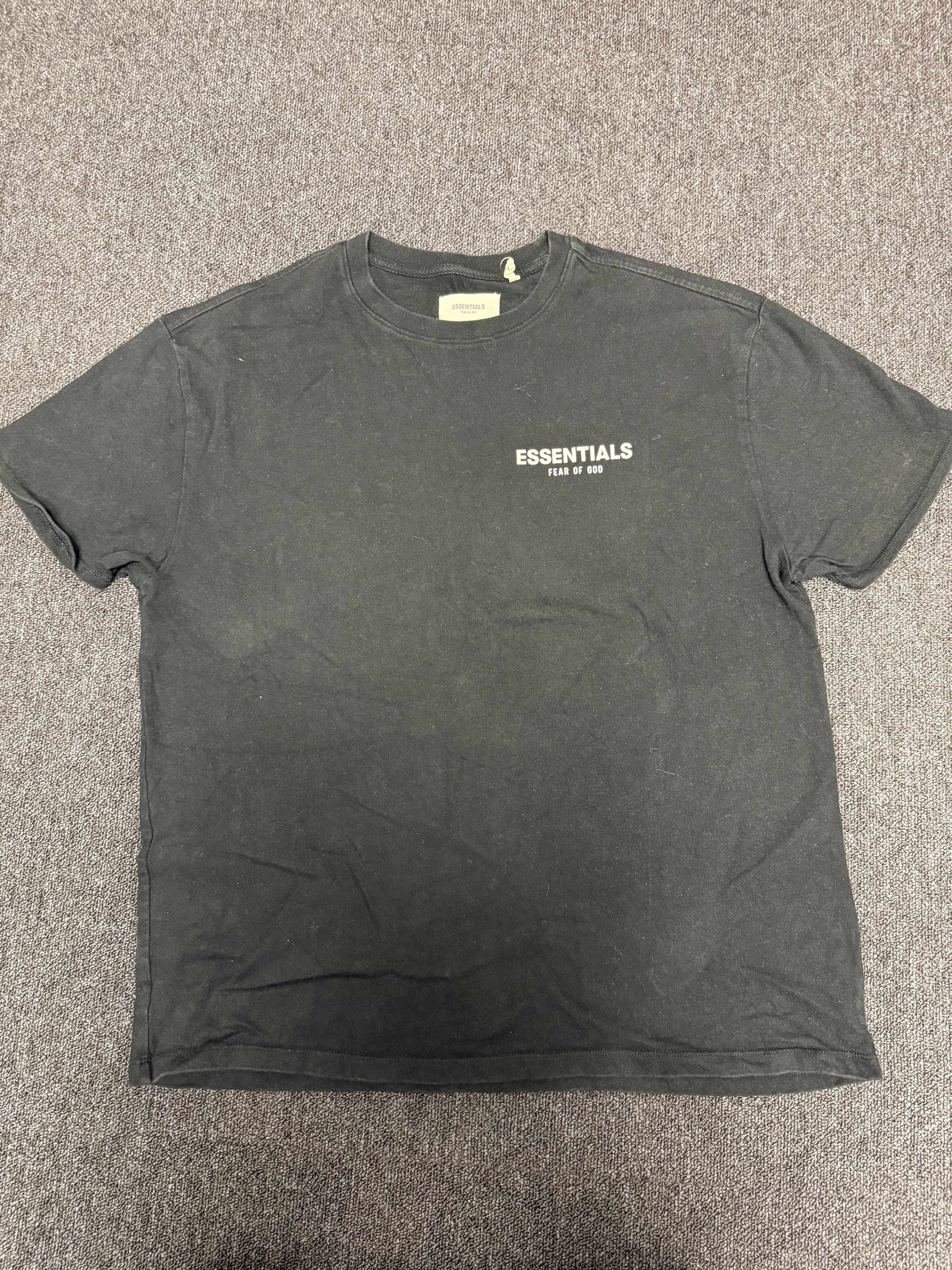 Essentials USED Fear of God Essentials Black T Shirt Size US S / EU 44-46 / 1 - 1 Thumbnail