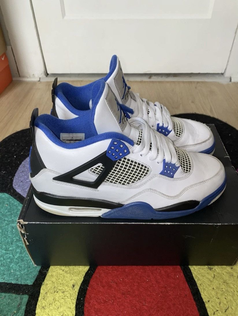 Jordan Brand Air Jordan 4’s Motor Sport Size 11 *repainted midsoles Size US 11 / EU 44 - 6 Thumbnail